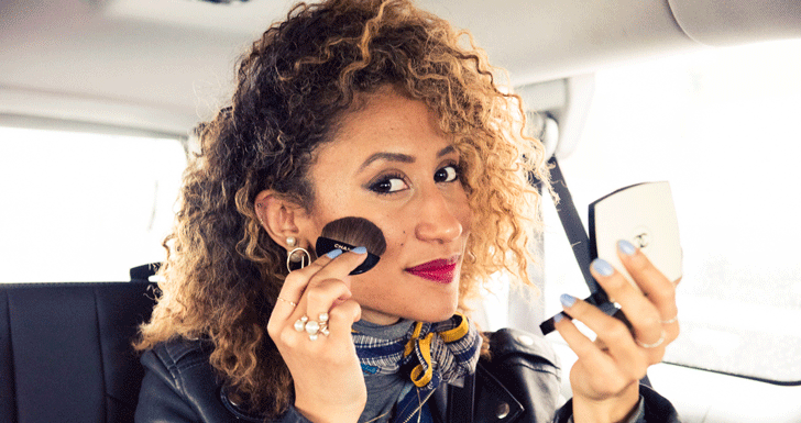 An Editor's Backseat Beauty Routine