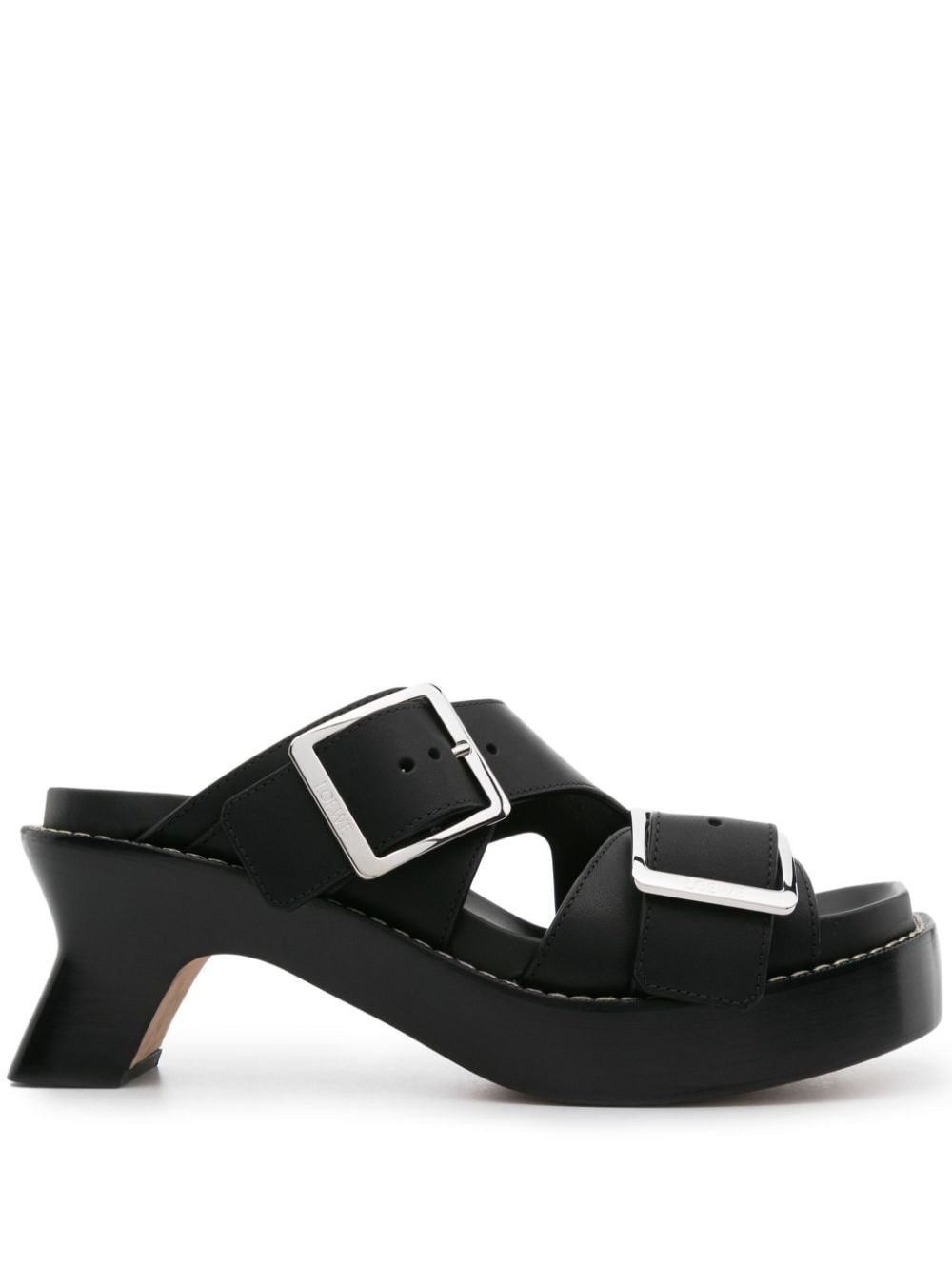 Ease Buckle-straps Mules