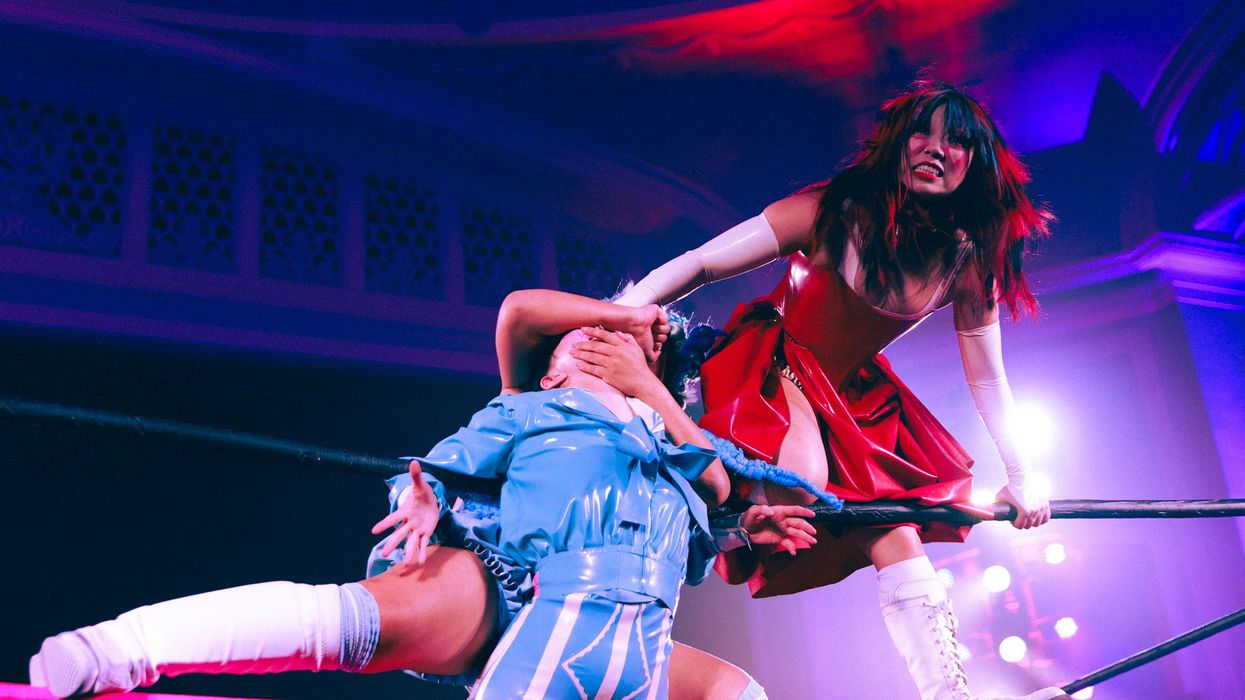In the Ring with the Body-Slamming, Pigtail-Wearing Wrestlers of Sukeban