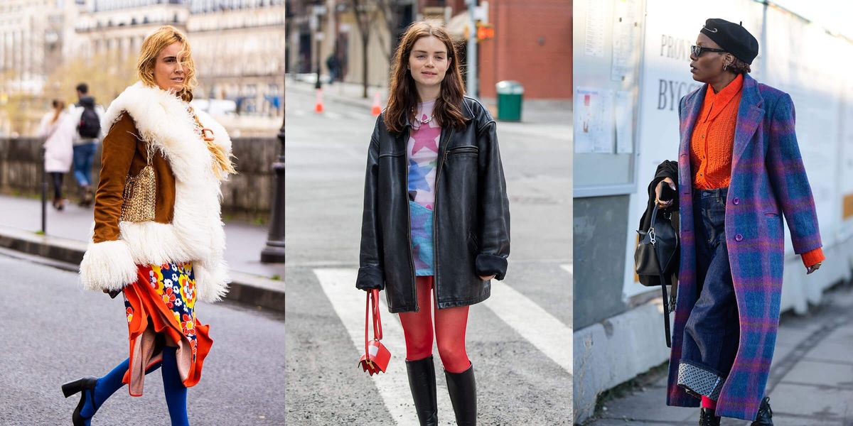 Colorful Tights for Women: The Fall 2018 Trend to Wear Now