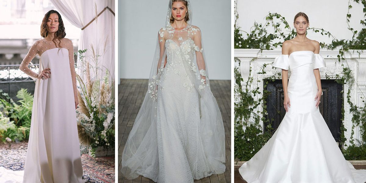 The Biggest Runway Trends From Bridal Fashion Week Fall 2018 - Coveteur ...