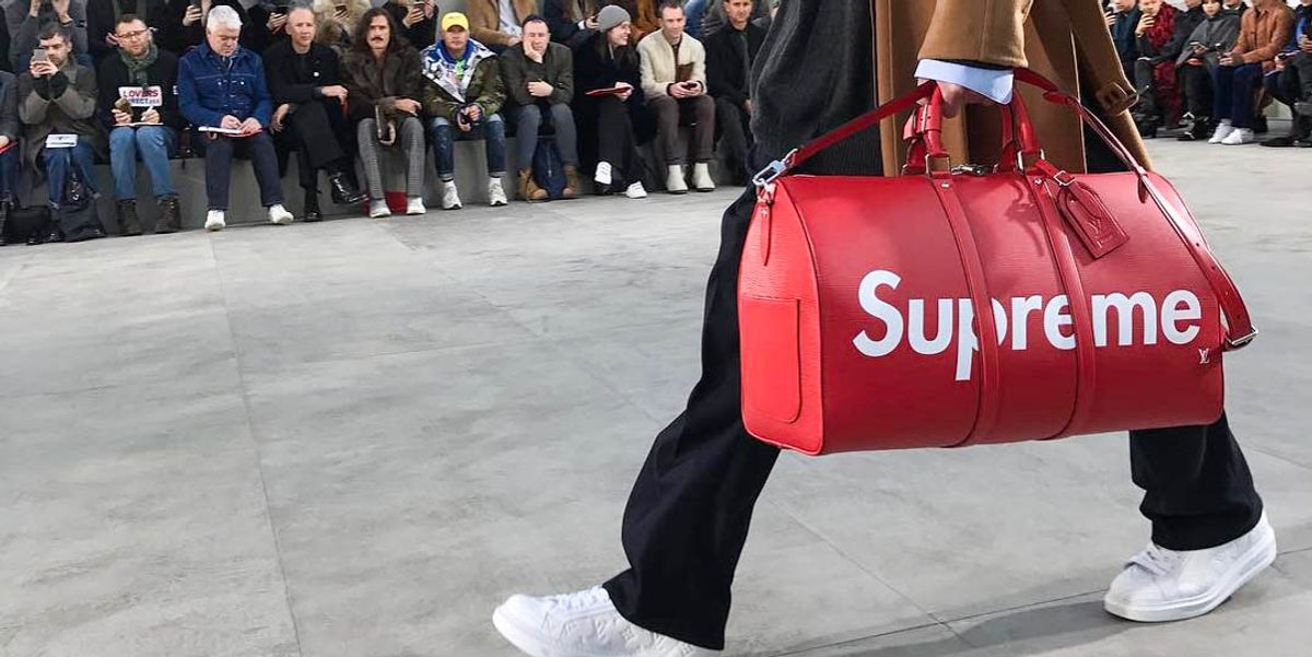 The Supreme x Louis Vuitton Collaboration Will Feature Sneakers