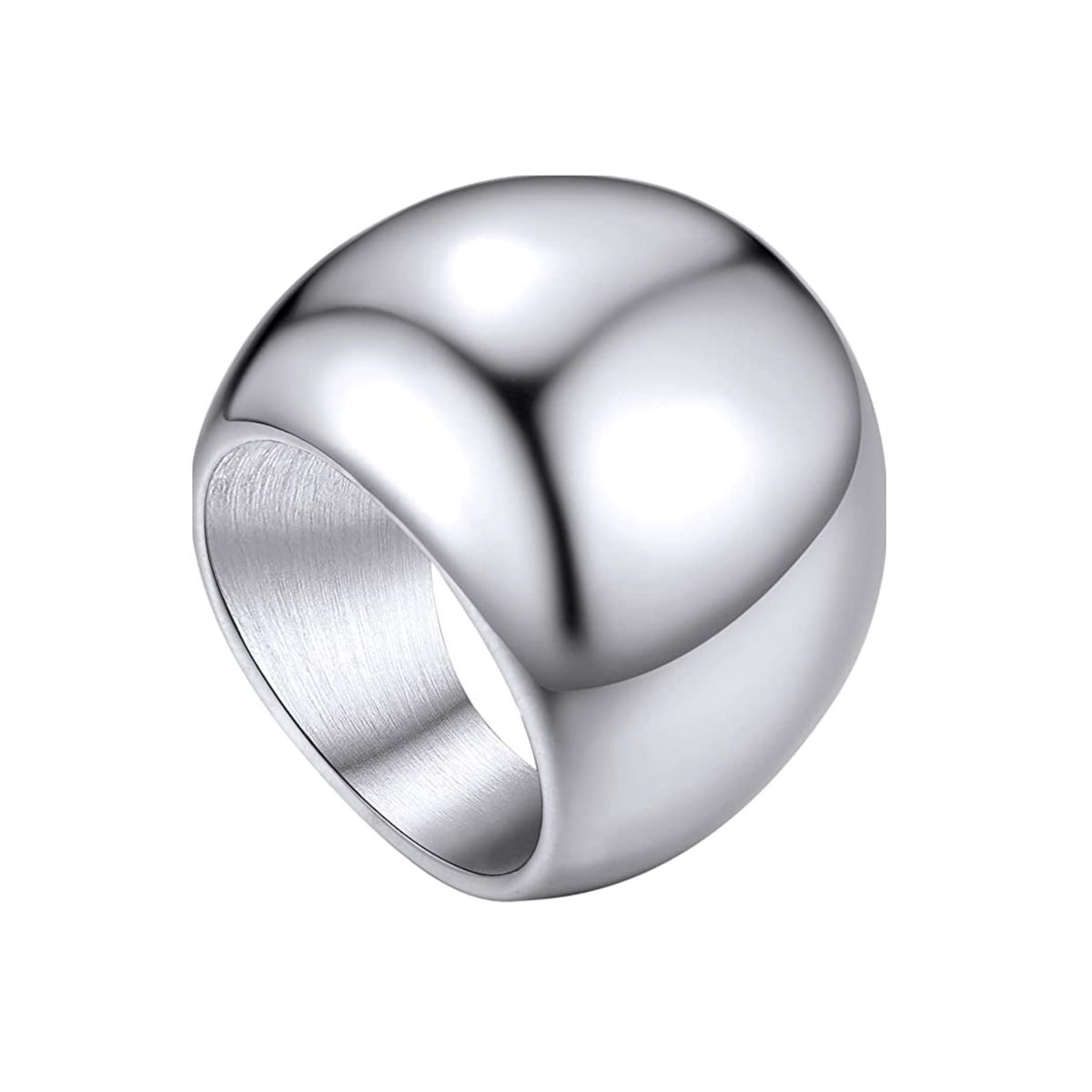 Chunky Croissant Dome Ring