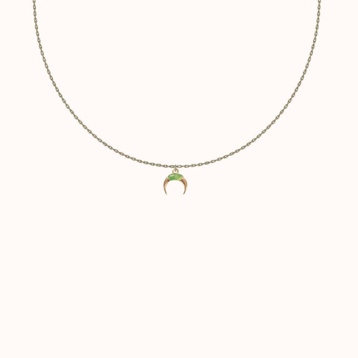 Jade Moon Necklace