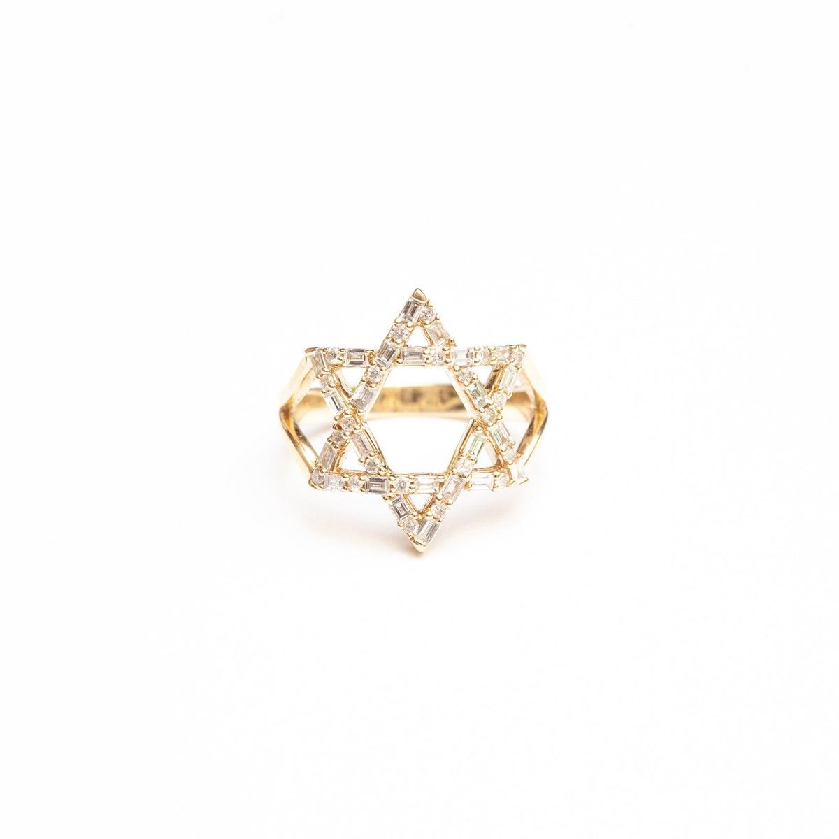 The Mazel Baguette Ring