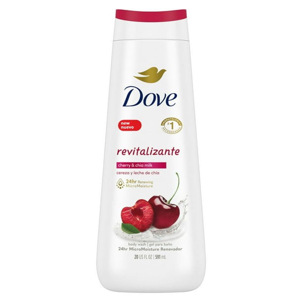 Revitalizante Body Wash in Cherry & Chia Milk