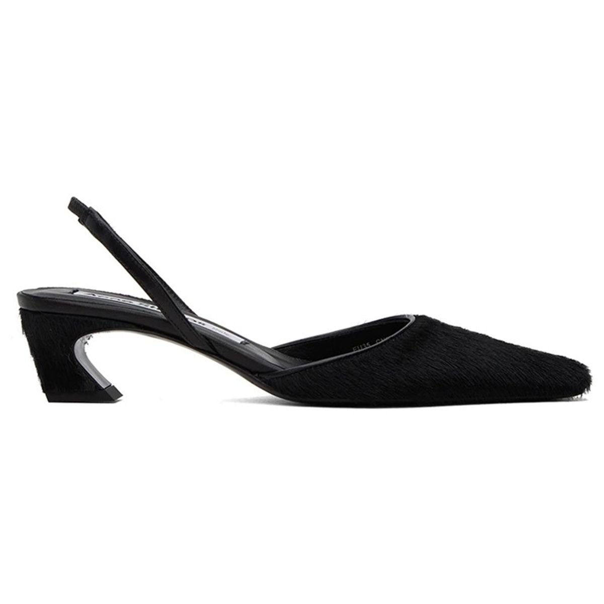 Black Slingback Heels