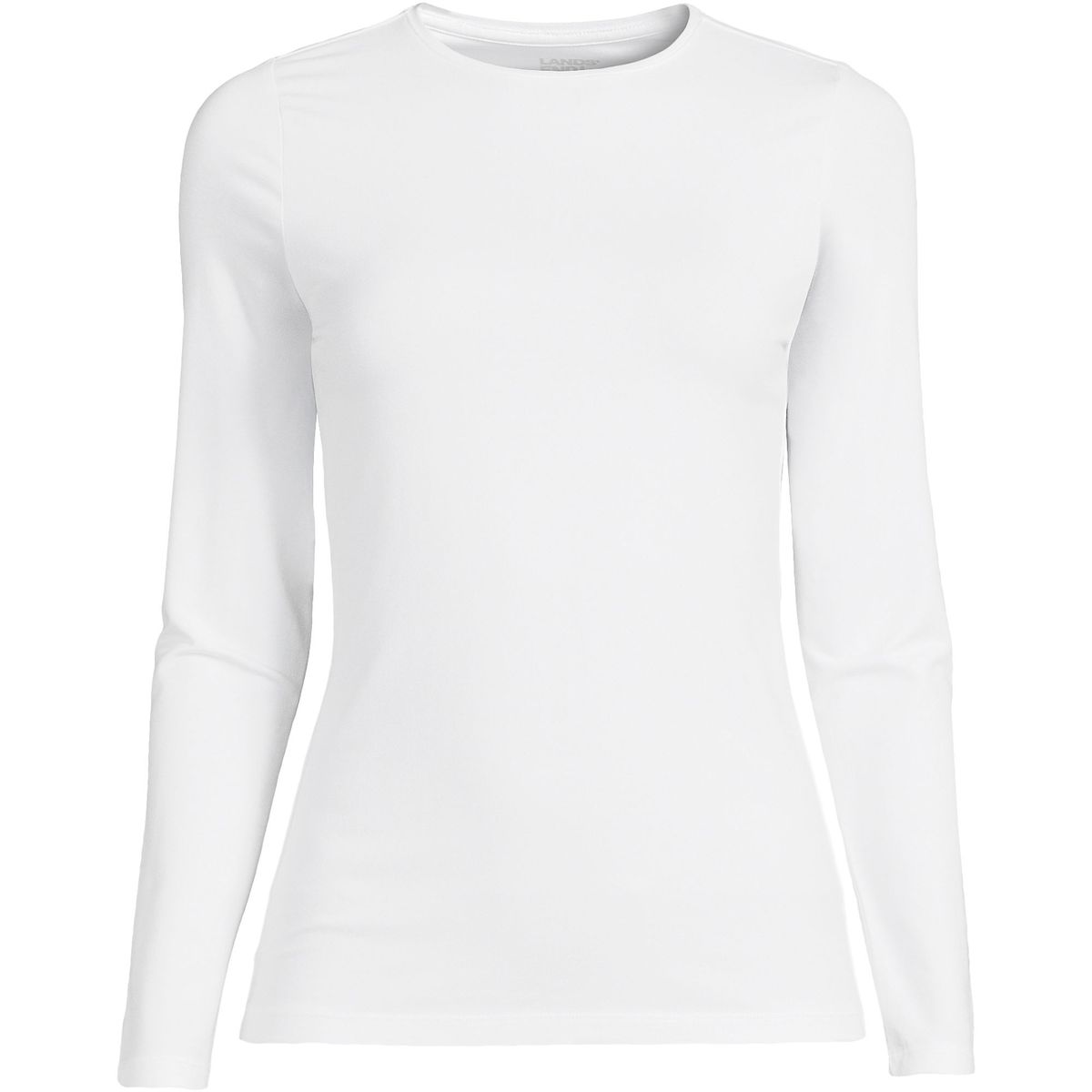Long Sleeve Lightweight Jersey Crew Neck Top
