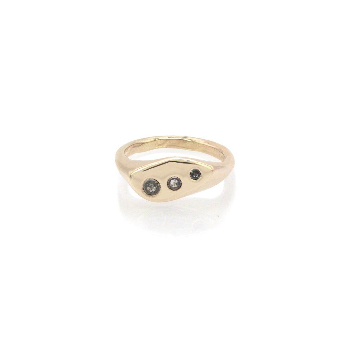 The Diamond Orion's Belt Ring