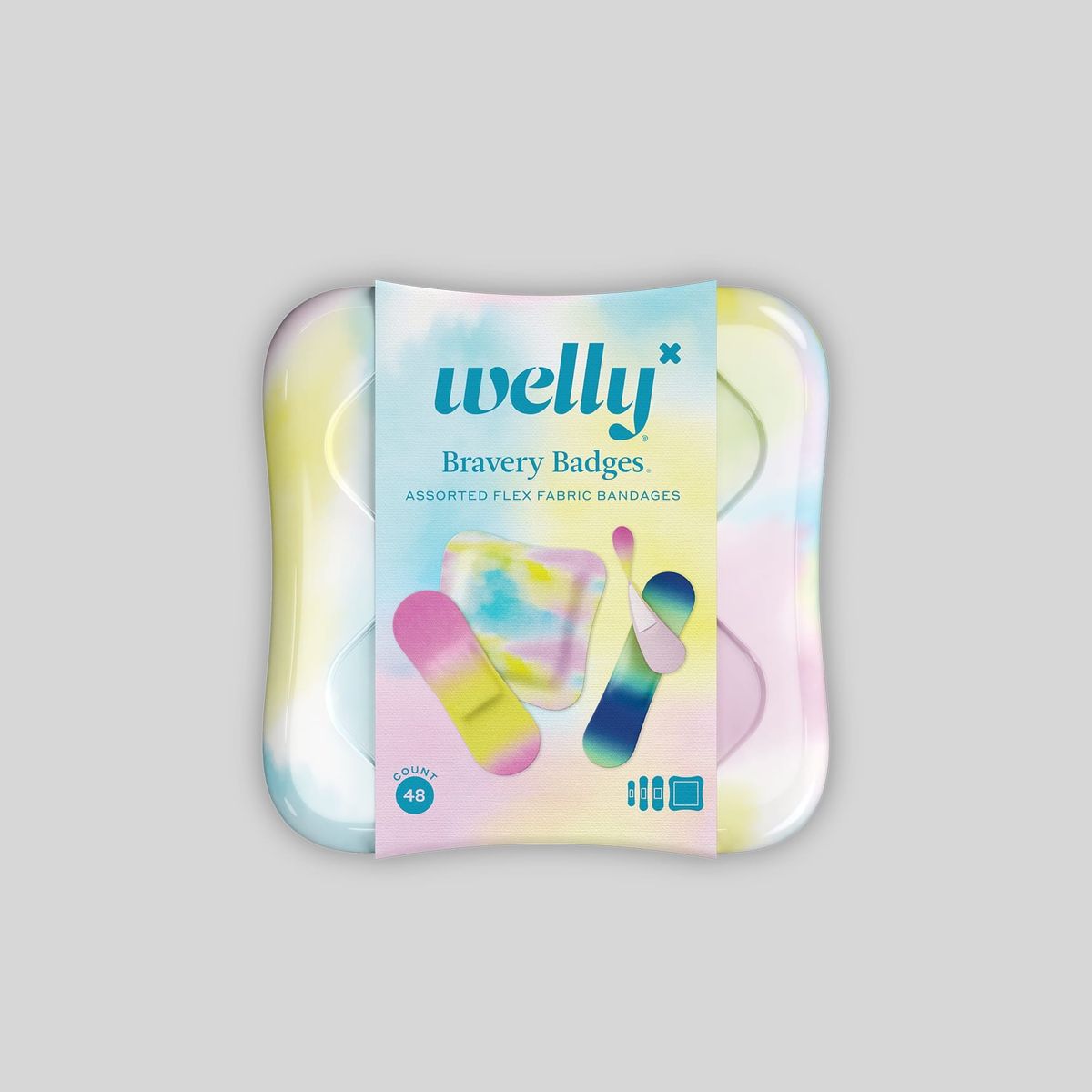 Bravery Badges Assorted Colorwash