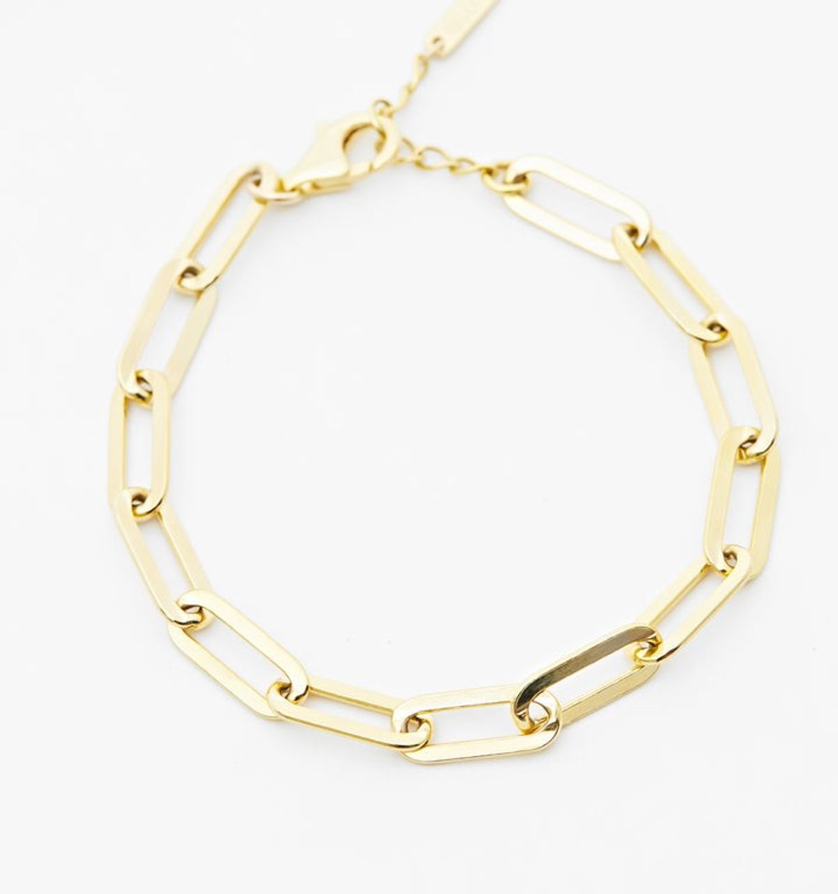 Rectangle Link Anklet