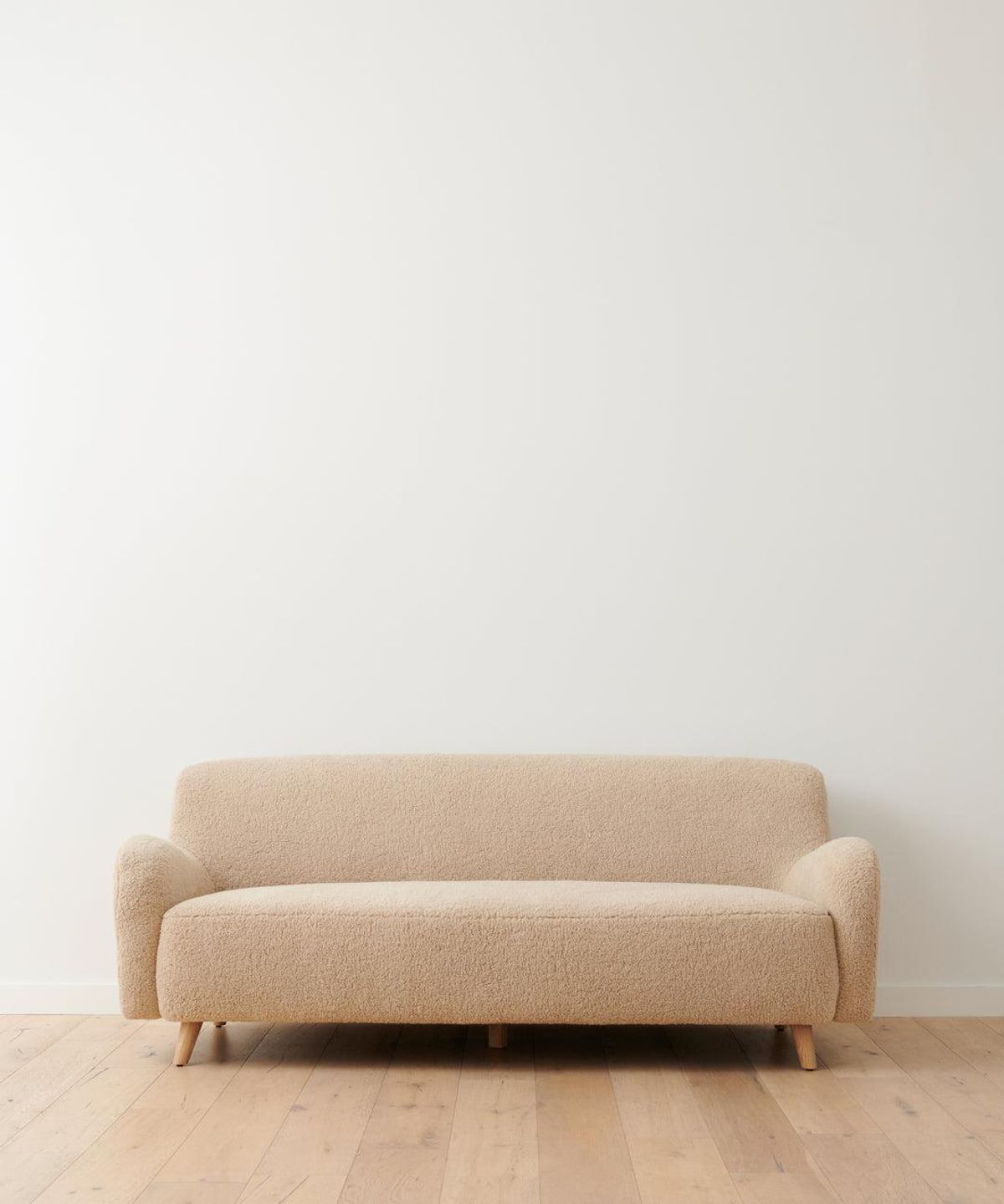 Aspen Boucle Sofa in Oatmeal