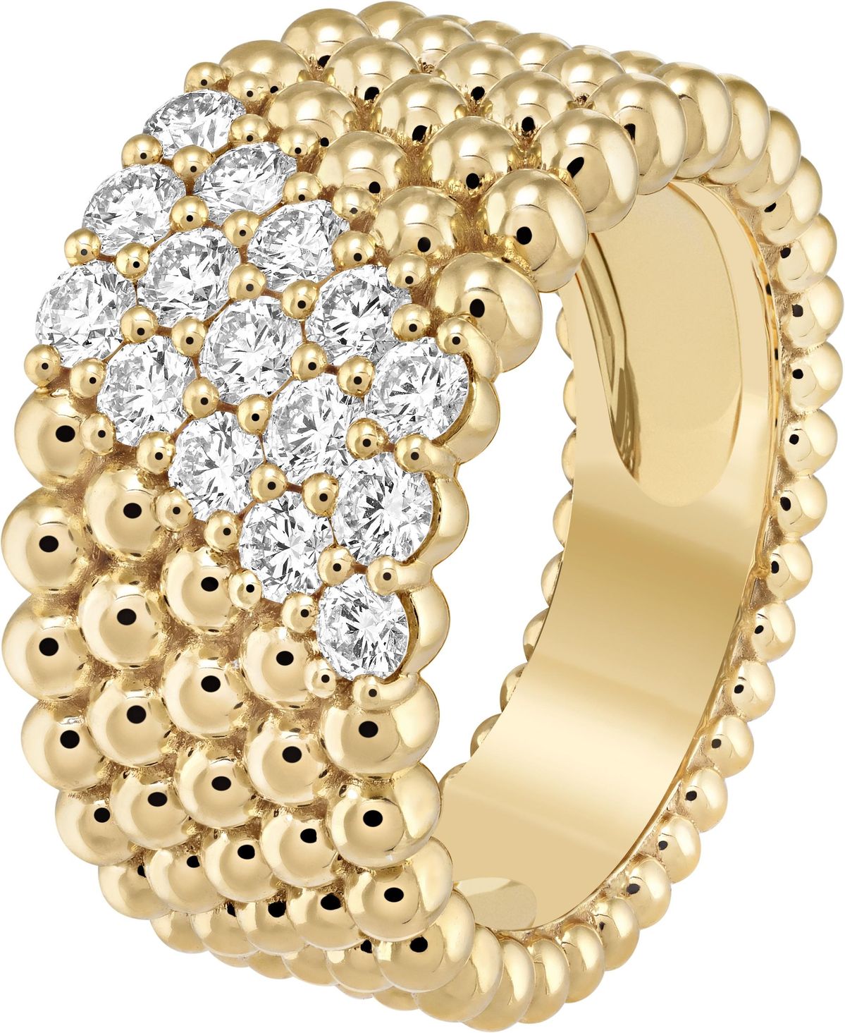 Perlée Diamonds Ring