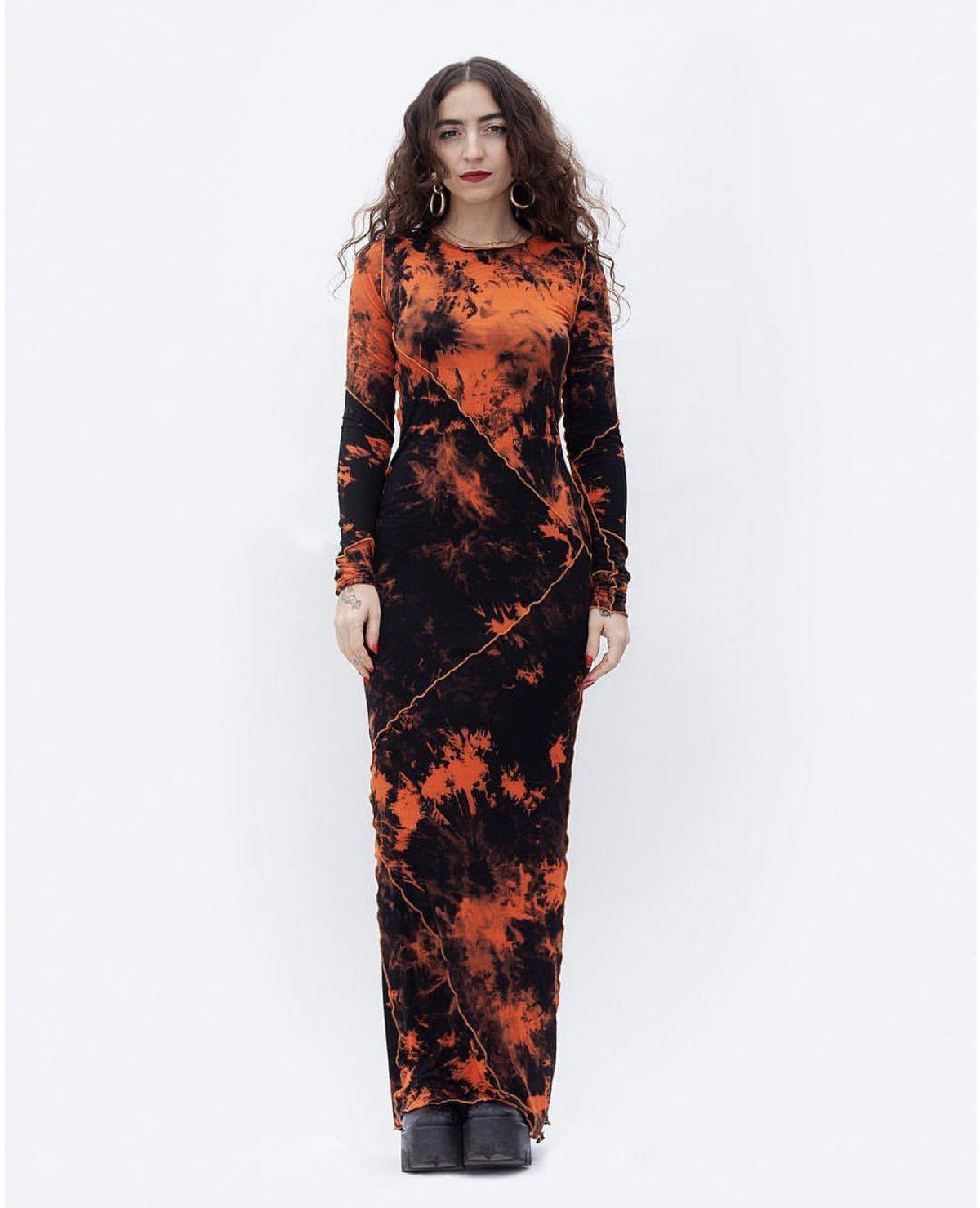 Organic Tie Dye Dres