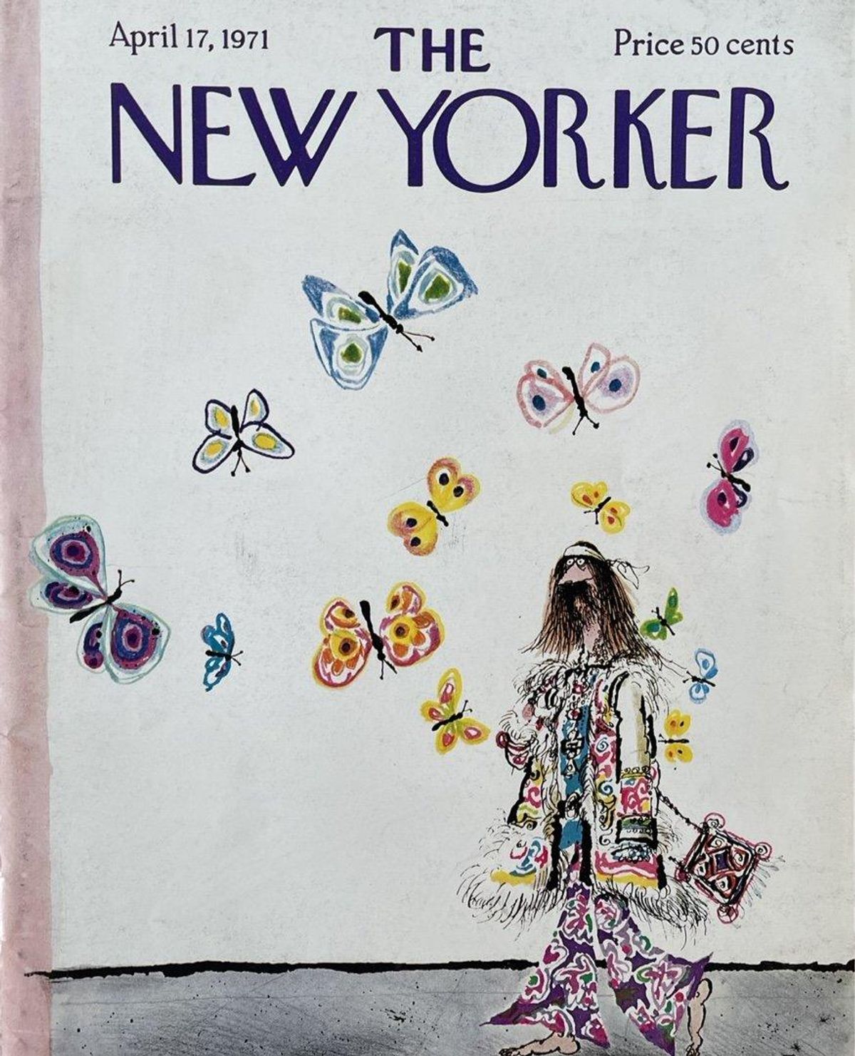 Vintage Cover of The New Yorker, April 17th 1971
