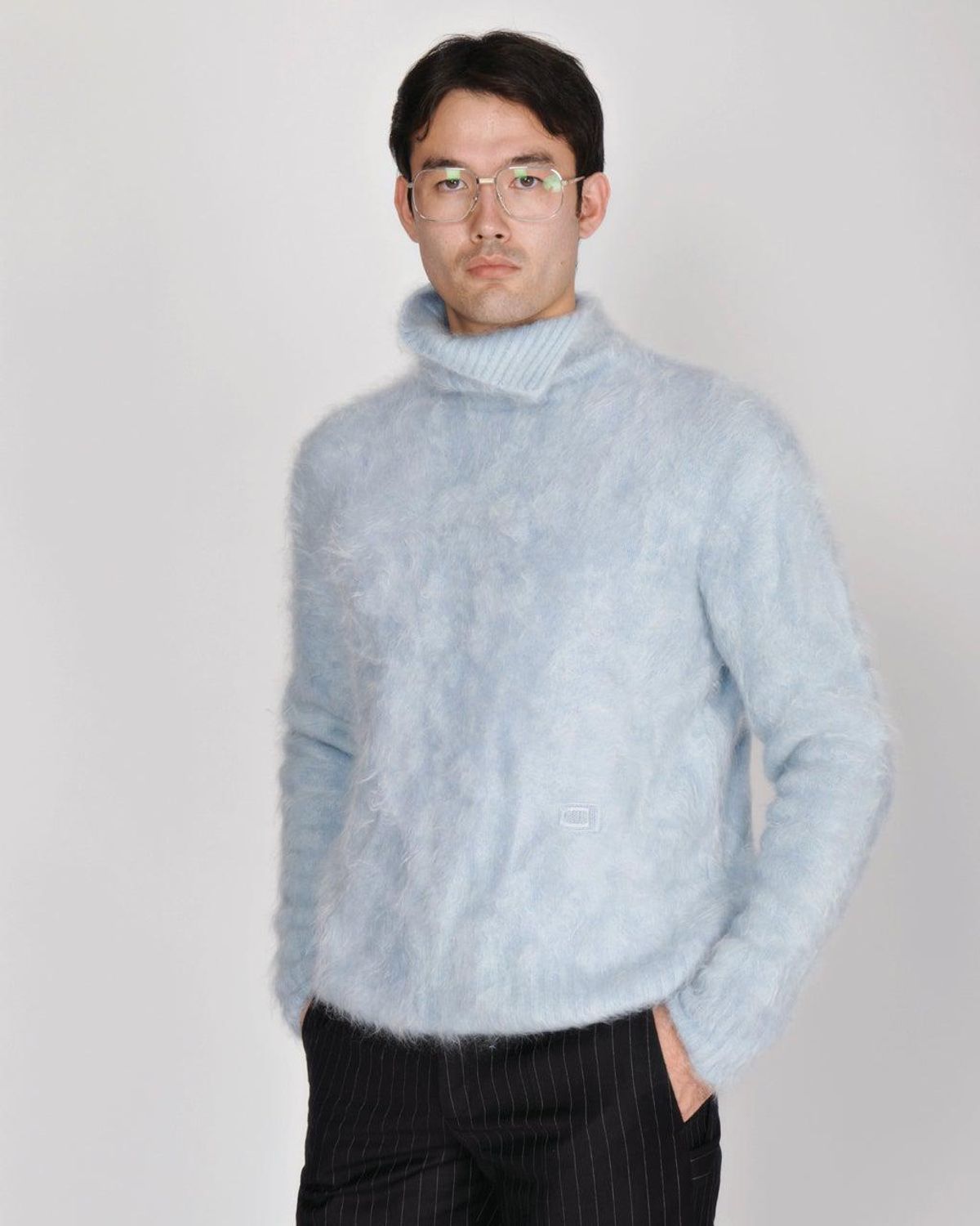 Baby Blue Cashmere Sweater
