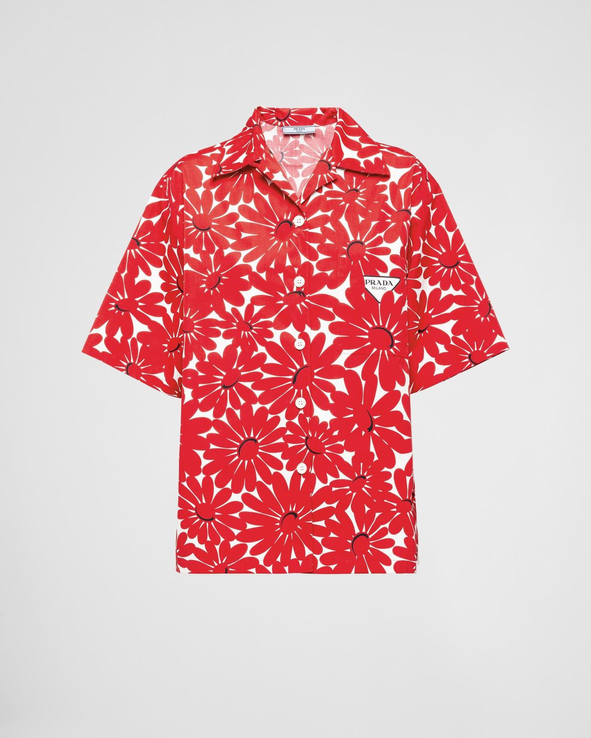 Printed Poplin Shirt