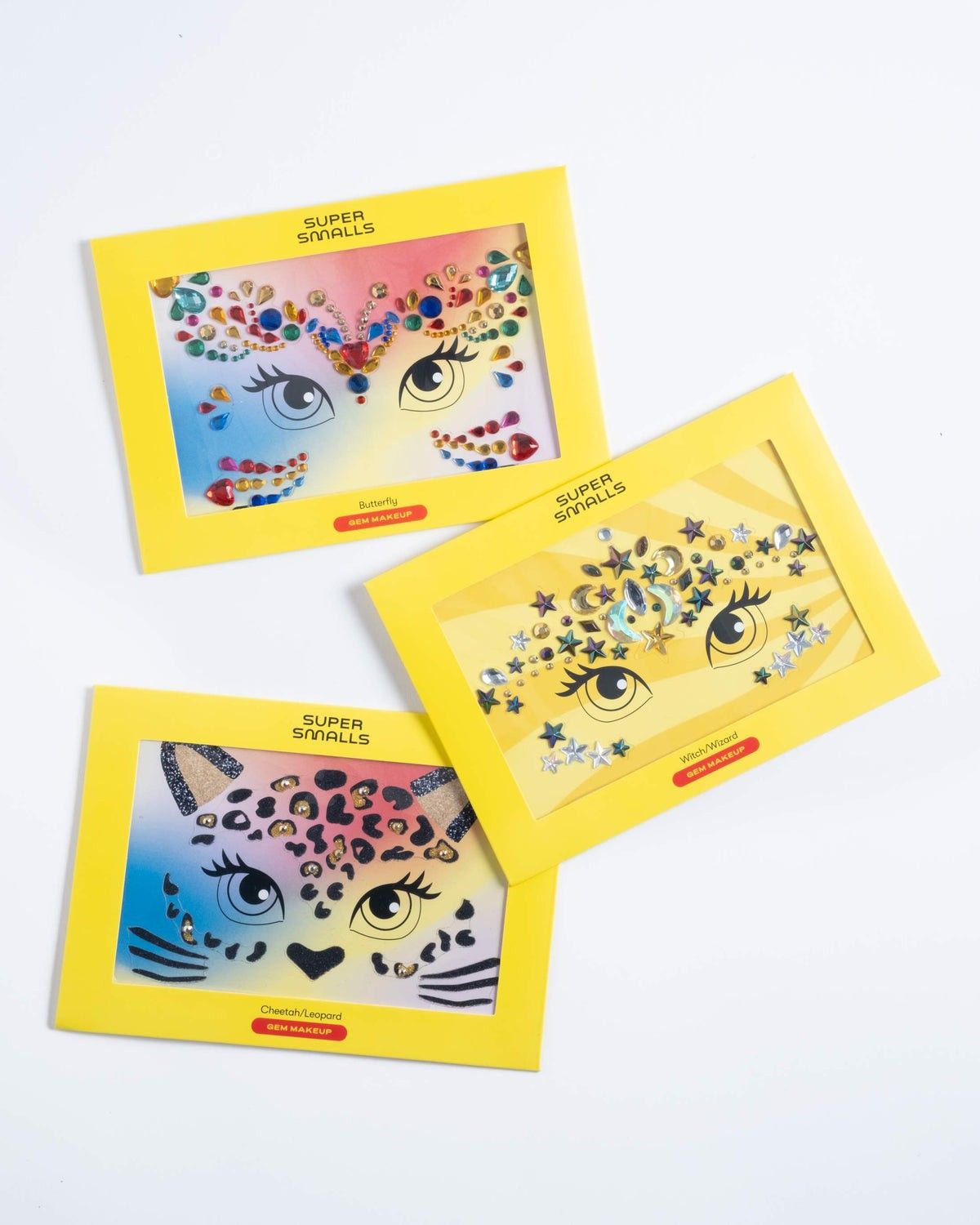 Get Into Character Face Sticker Gift Set