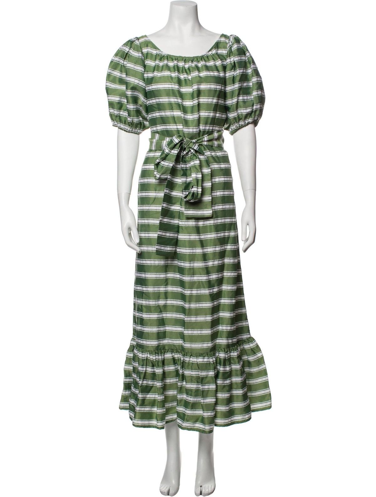Striped Long Dress