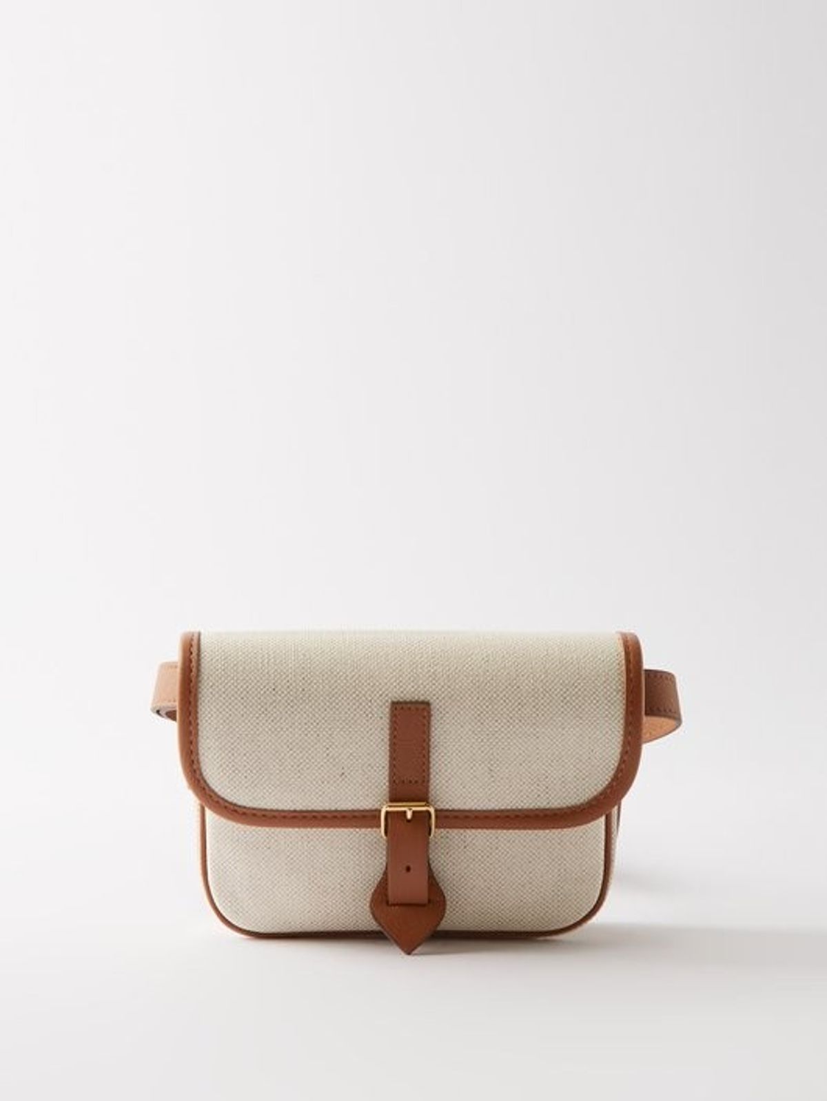 No.25 Canvas and Leather Belt Bag