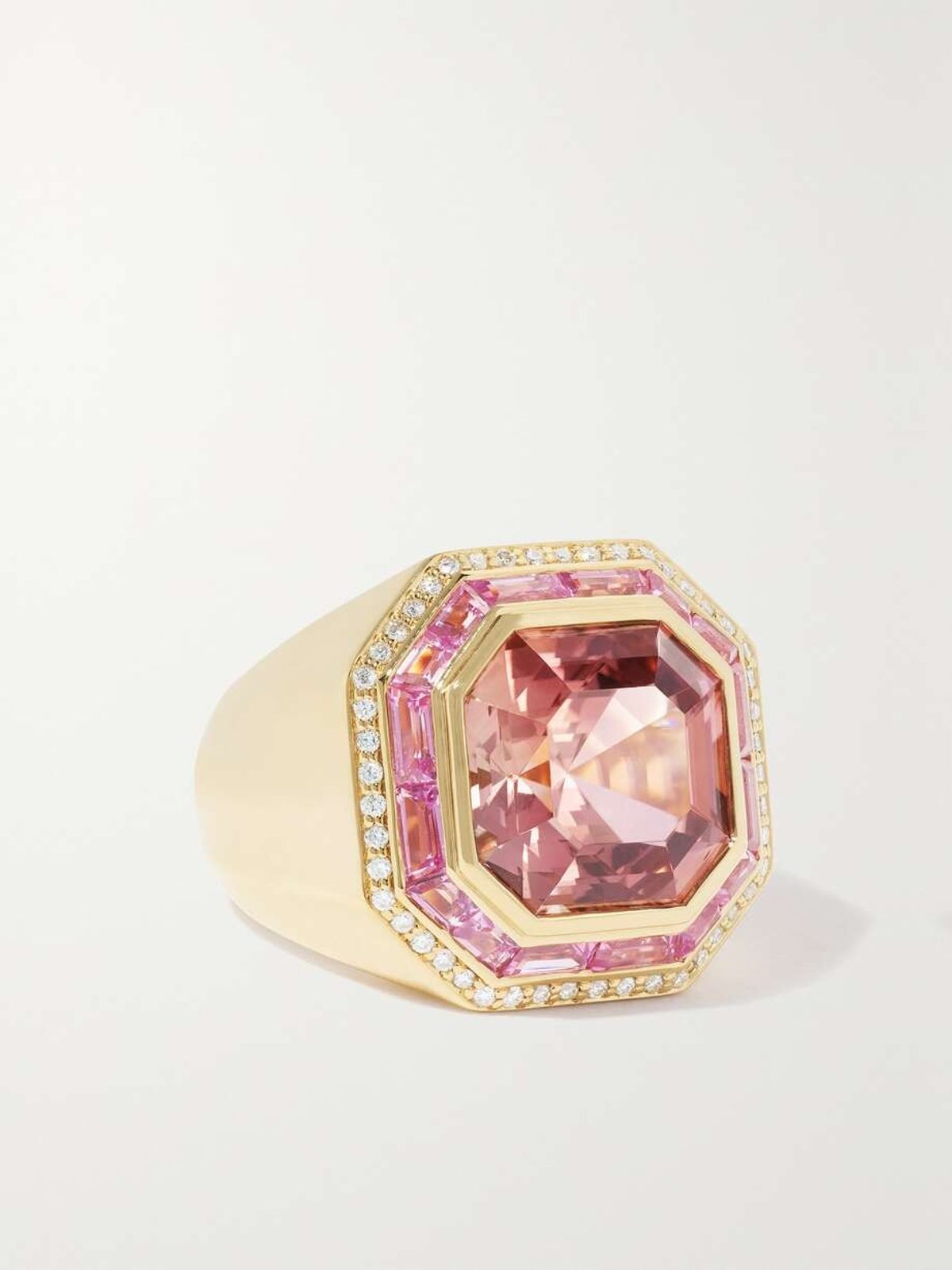 Nomad 18-karat Gold Multi-Stone Ring