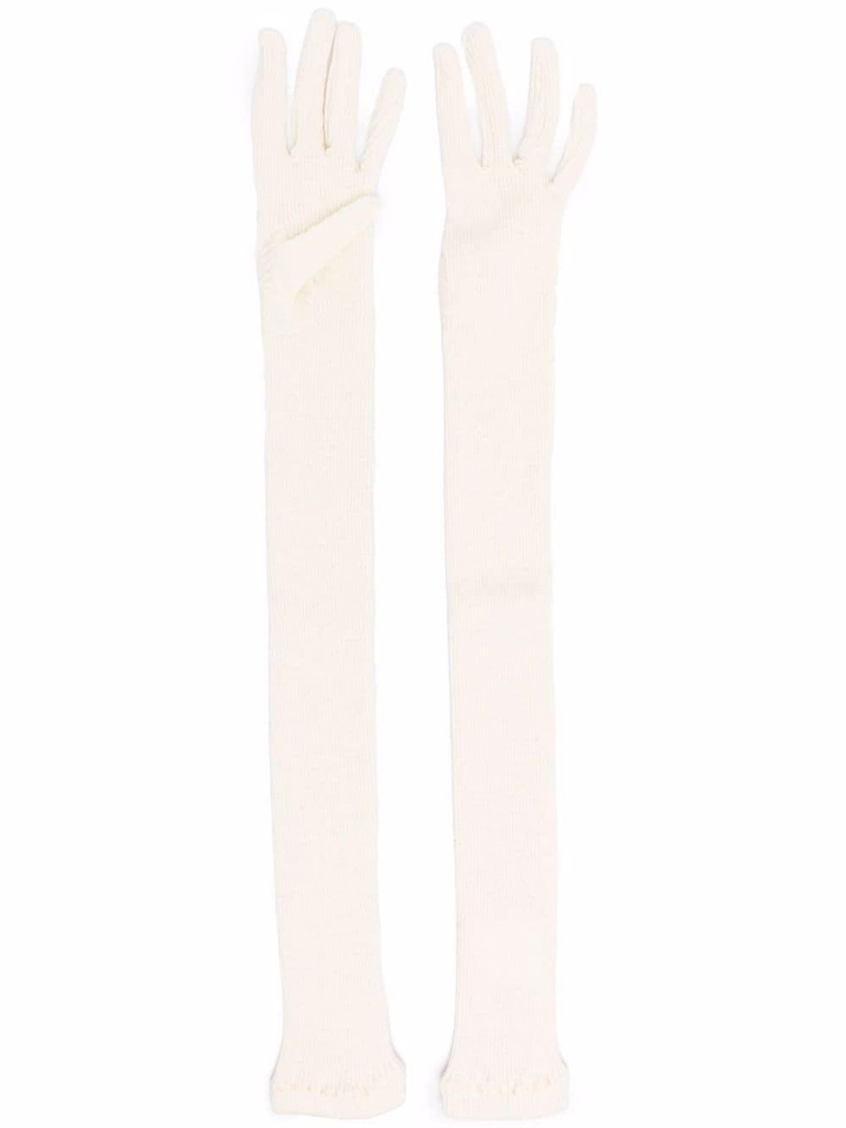 Long-length Knitted Gloves