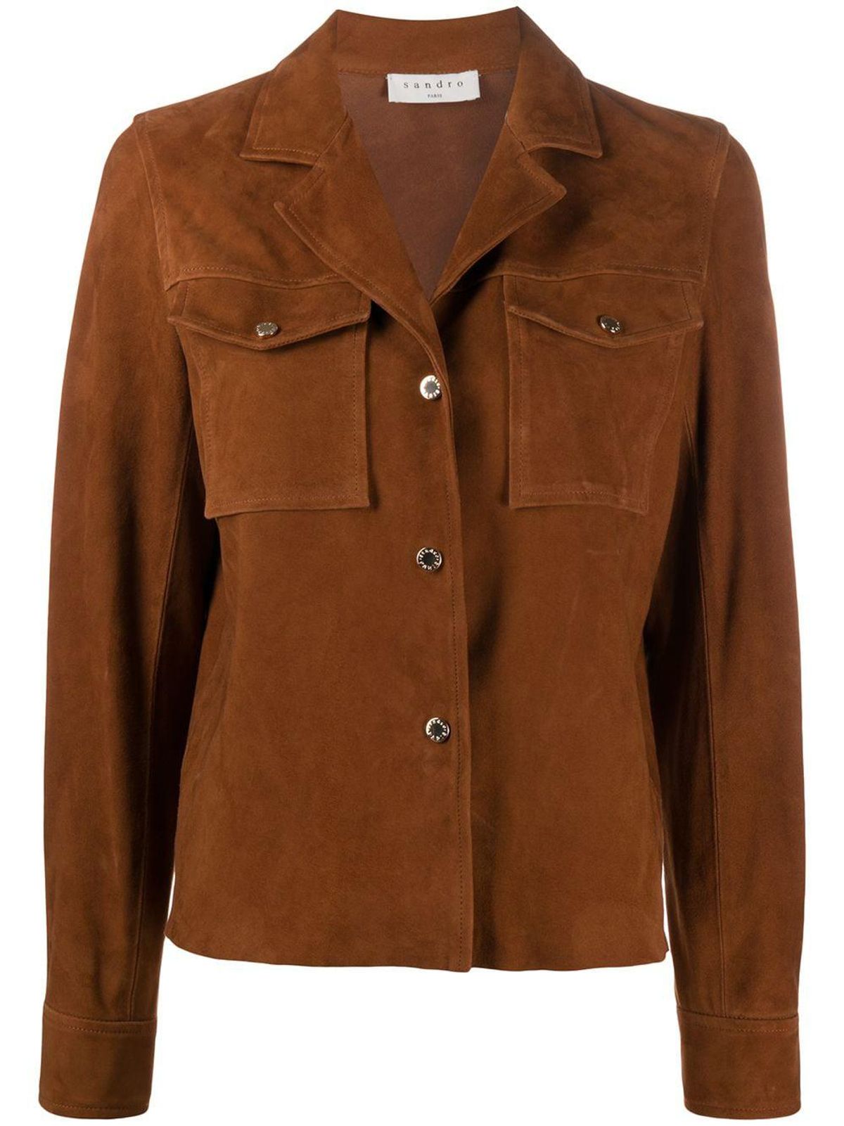 Suede Boxy Fit Jacket