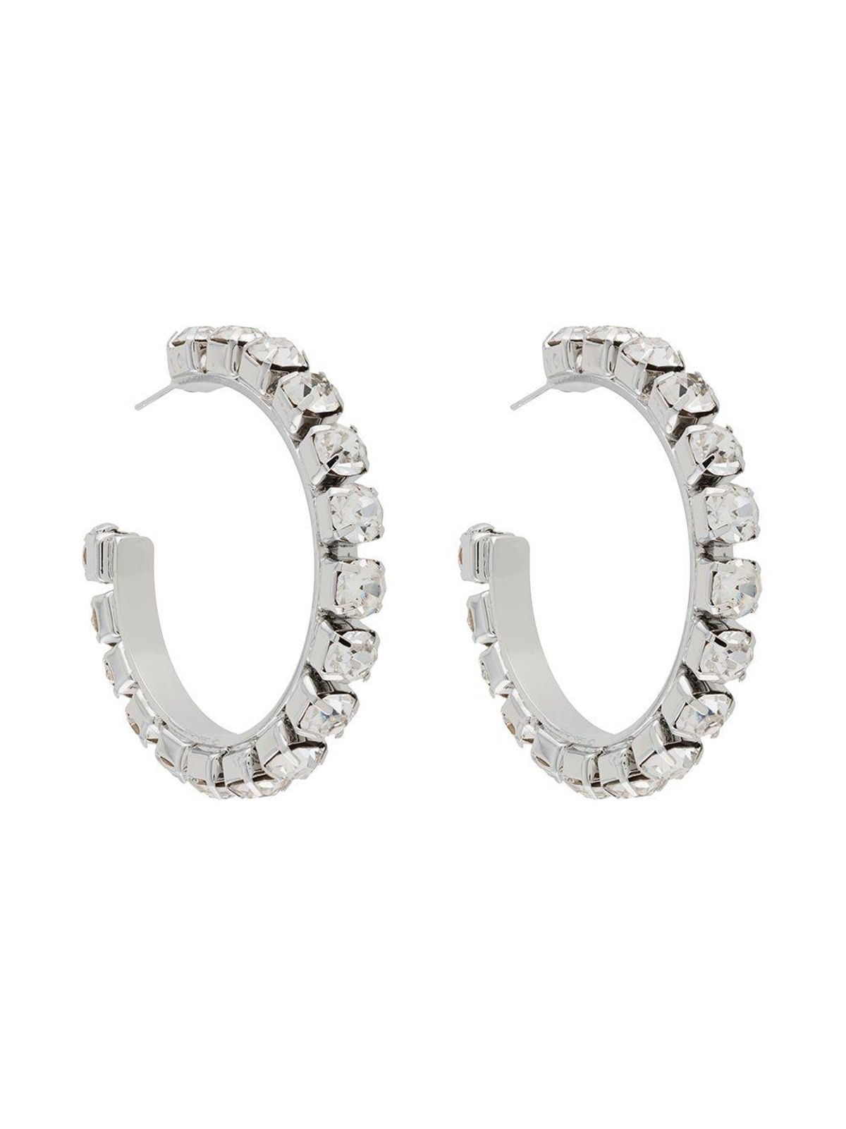 Crystal Hoop Earrings