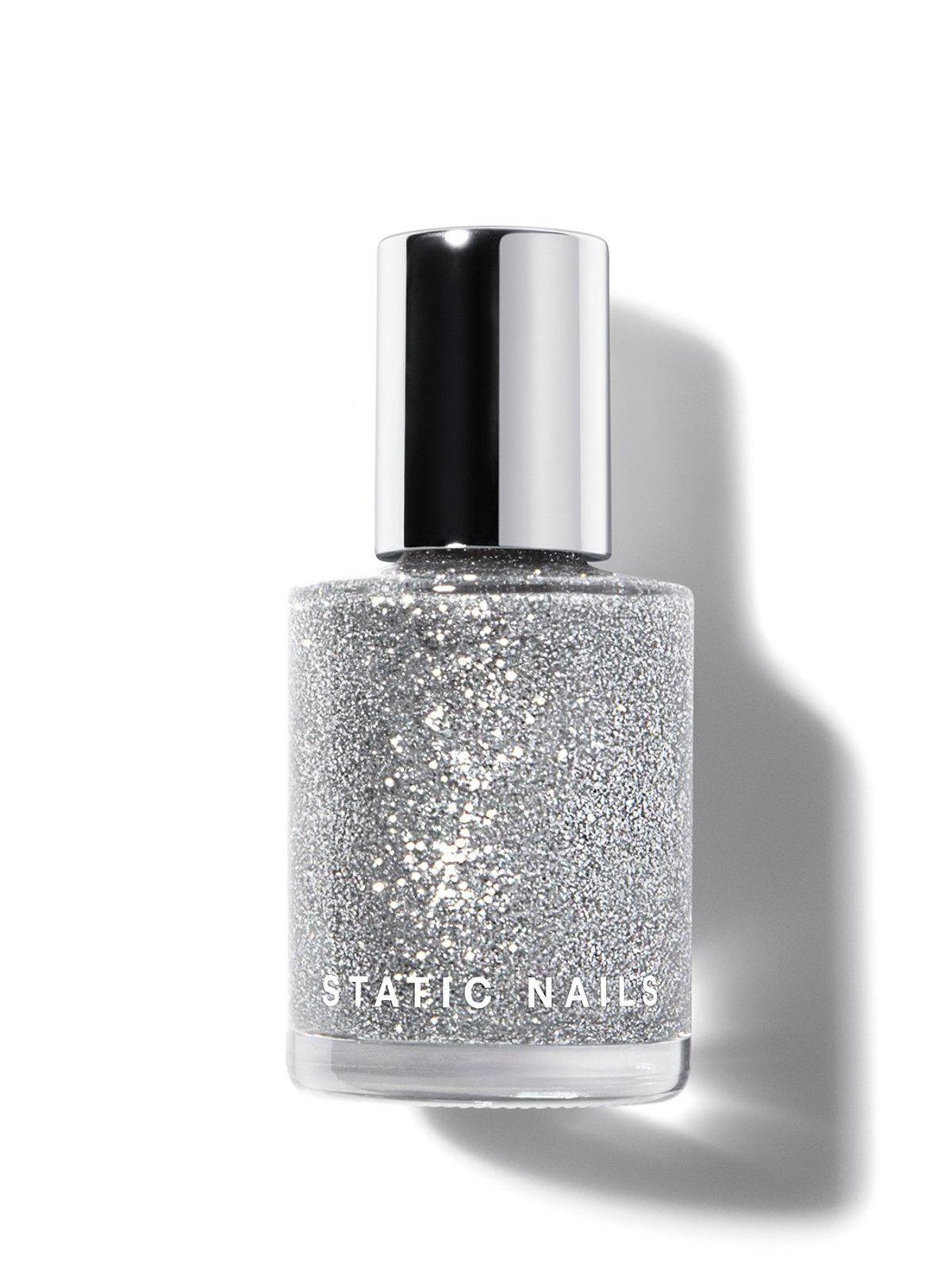 Liquid Glass Lacquer Crushed Diamonds Nail Polish