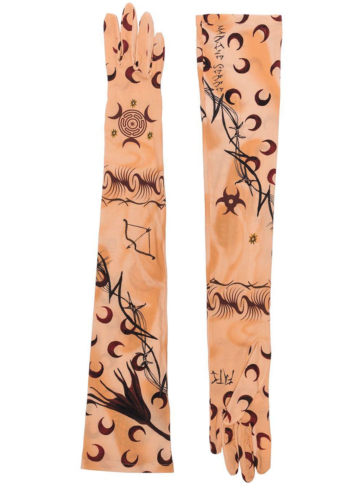 Second Skin Tattoo long gloves