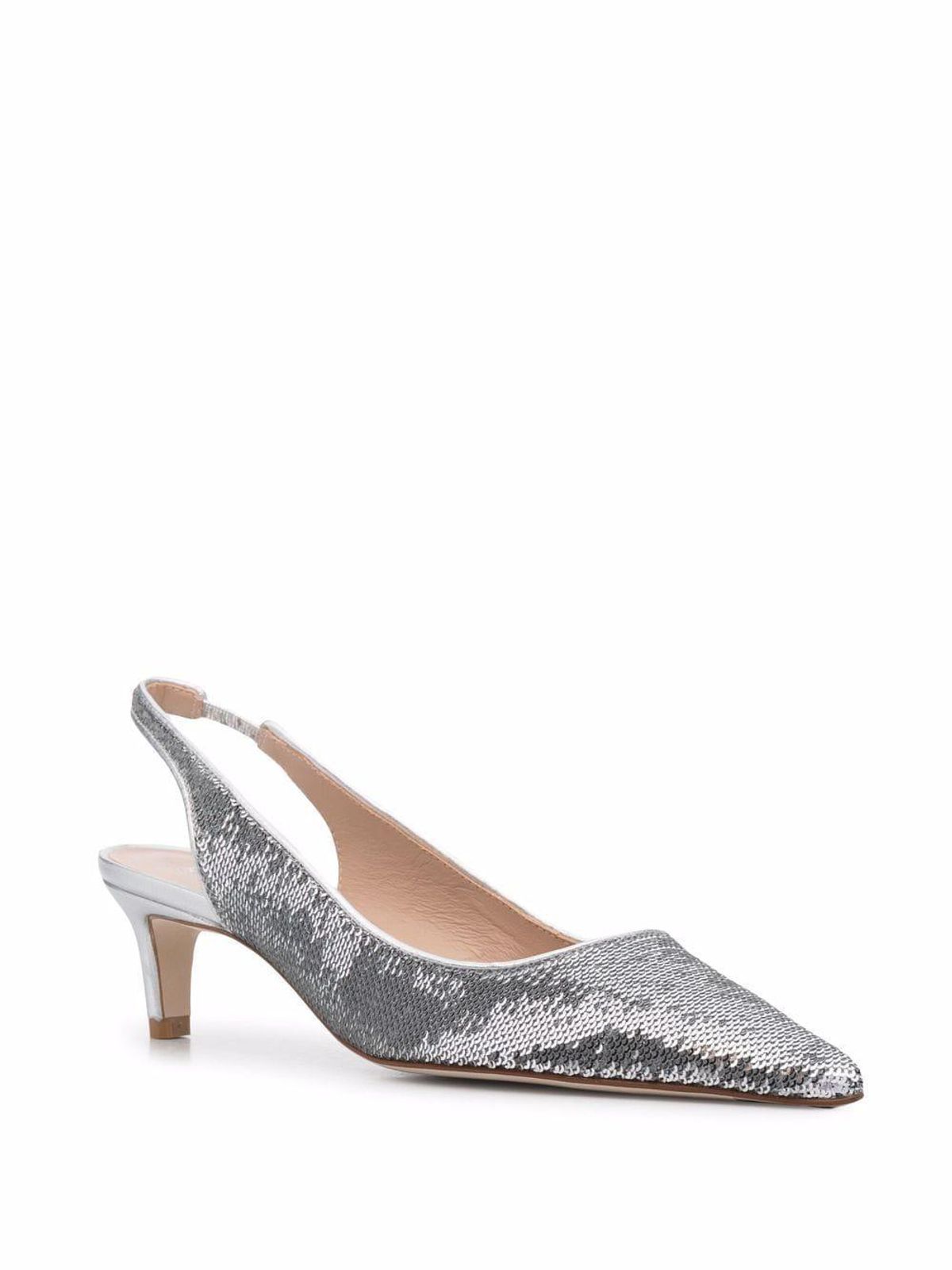 Sequin-embellished Pumps
