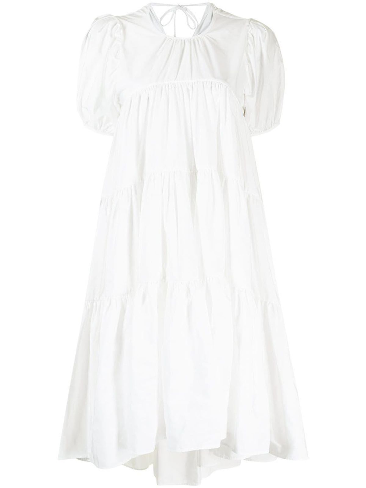 Esme puff-sleeve dress