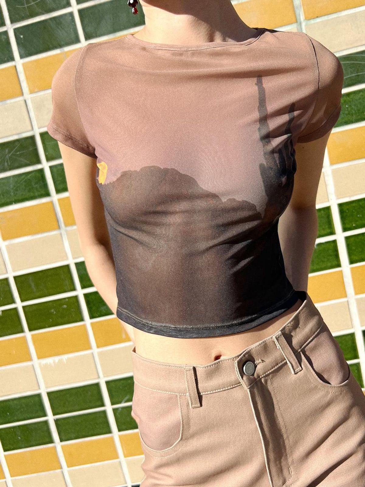 Alex Mesh Tee