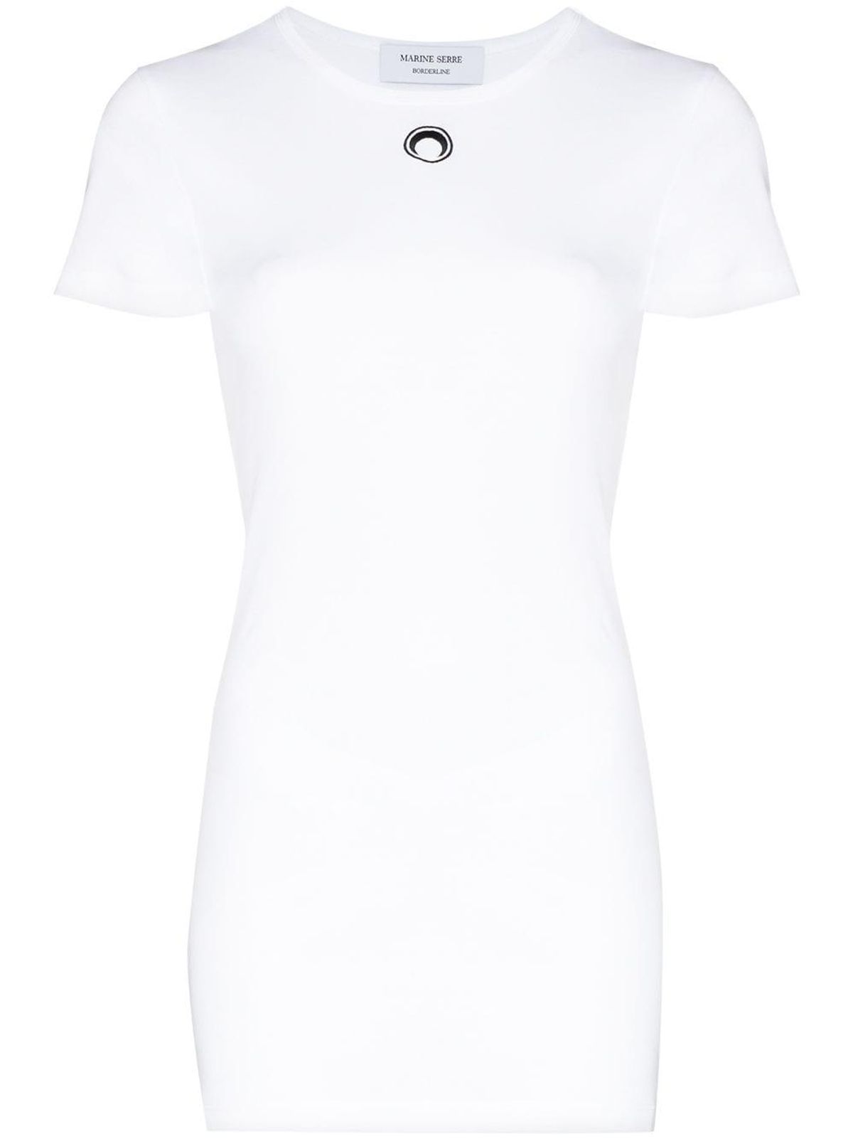 Moon-print T-shirt Dress