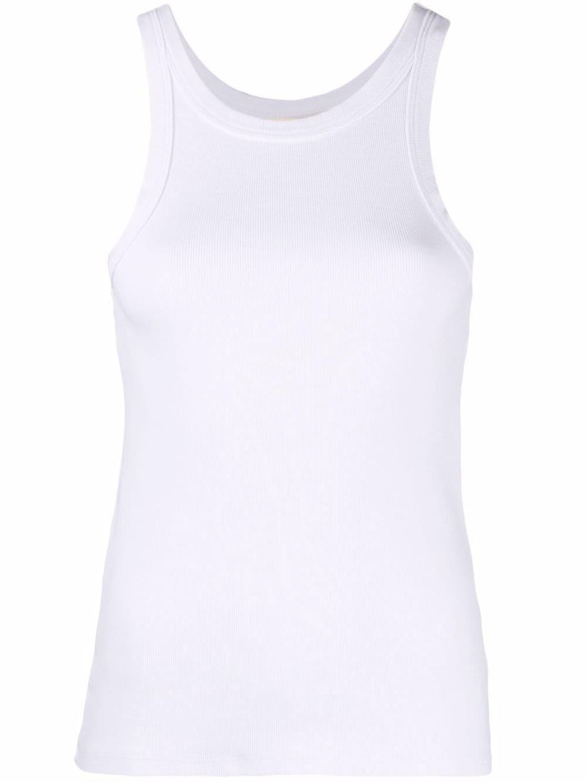 Chin halterneck tank top