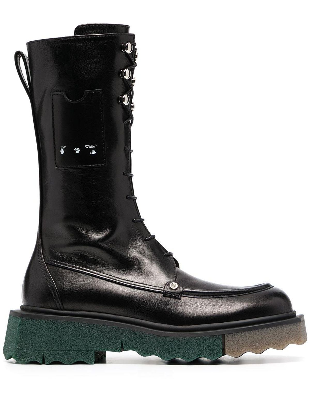 Sponge Combat Lace-Up Boots