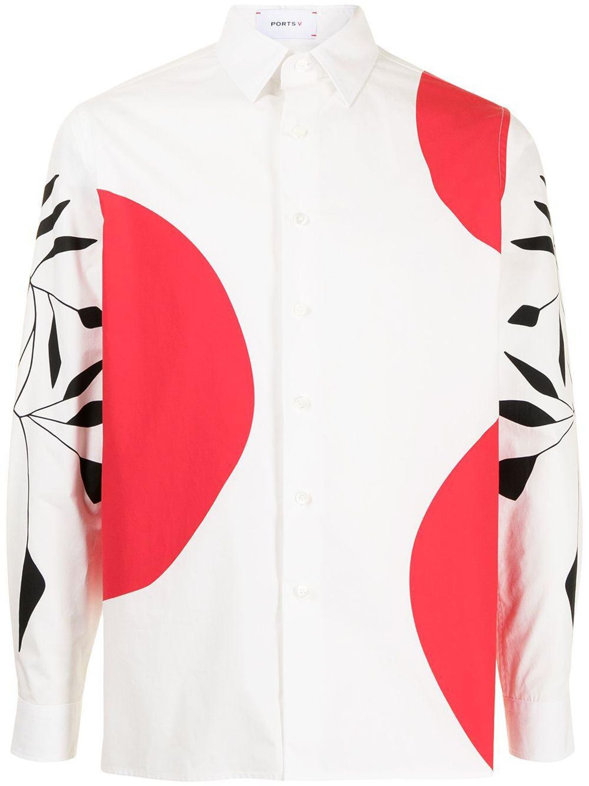 Graphic-print Long-sleeve Shirt