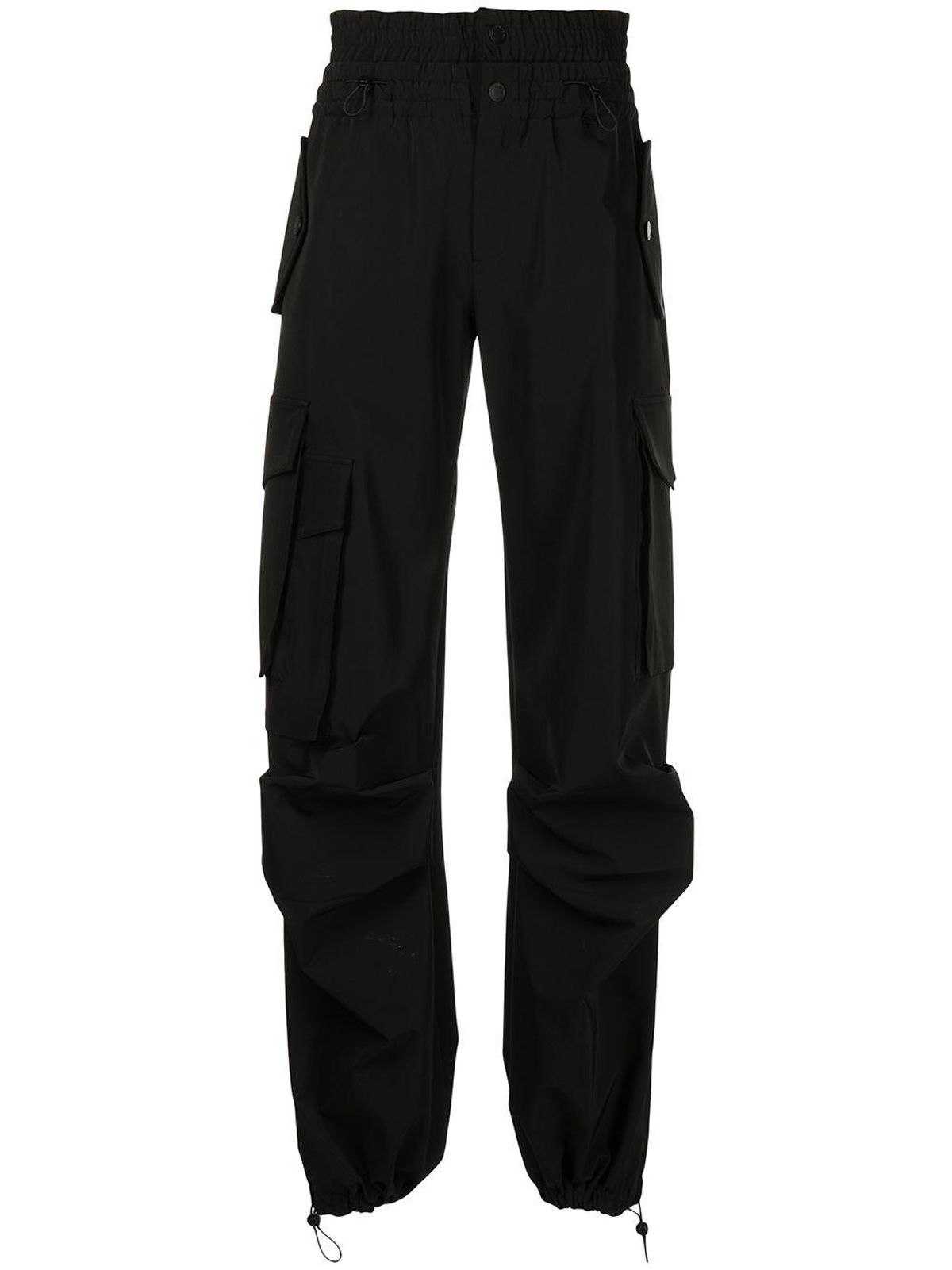 High-Waist Cargo Pants