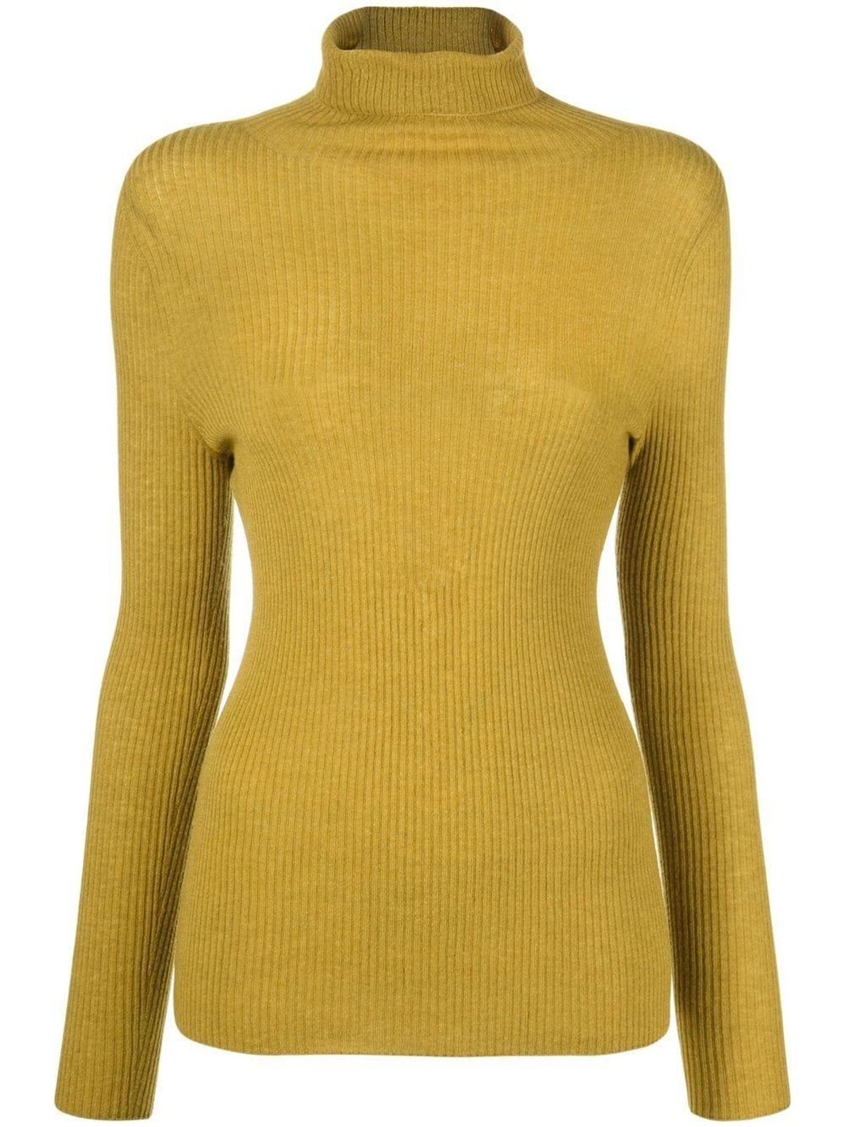 Roll-Neck Fitted Jumper