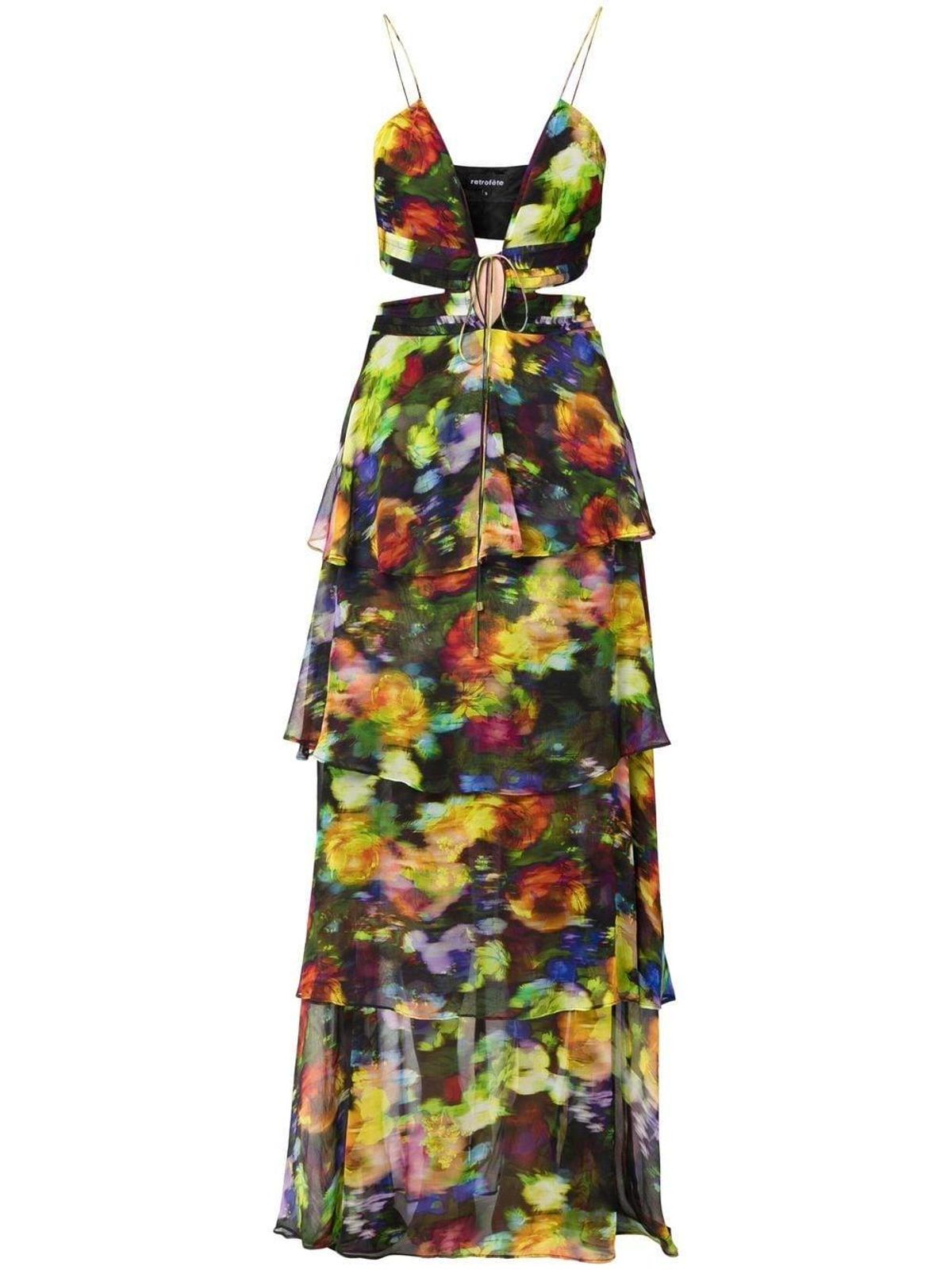 Paulina Floral-print Tiered Dress