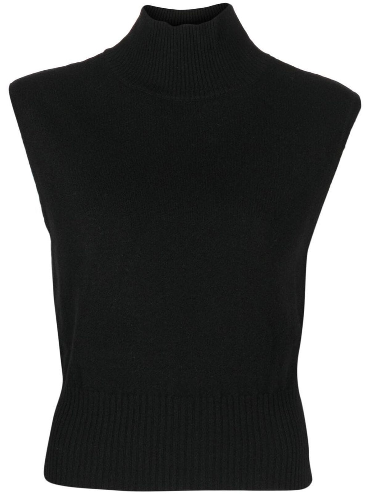 Arco Sleeveless Turtleneck Cashmere Jumper