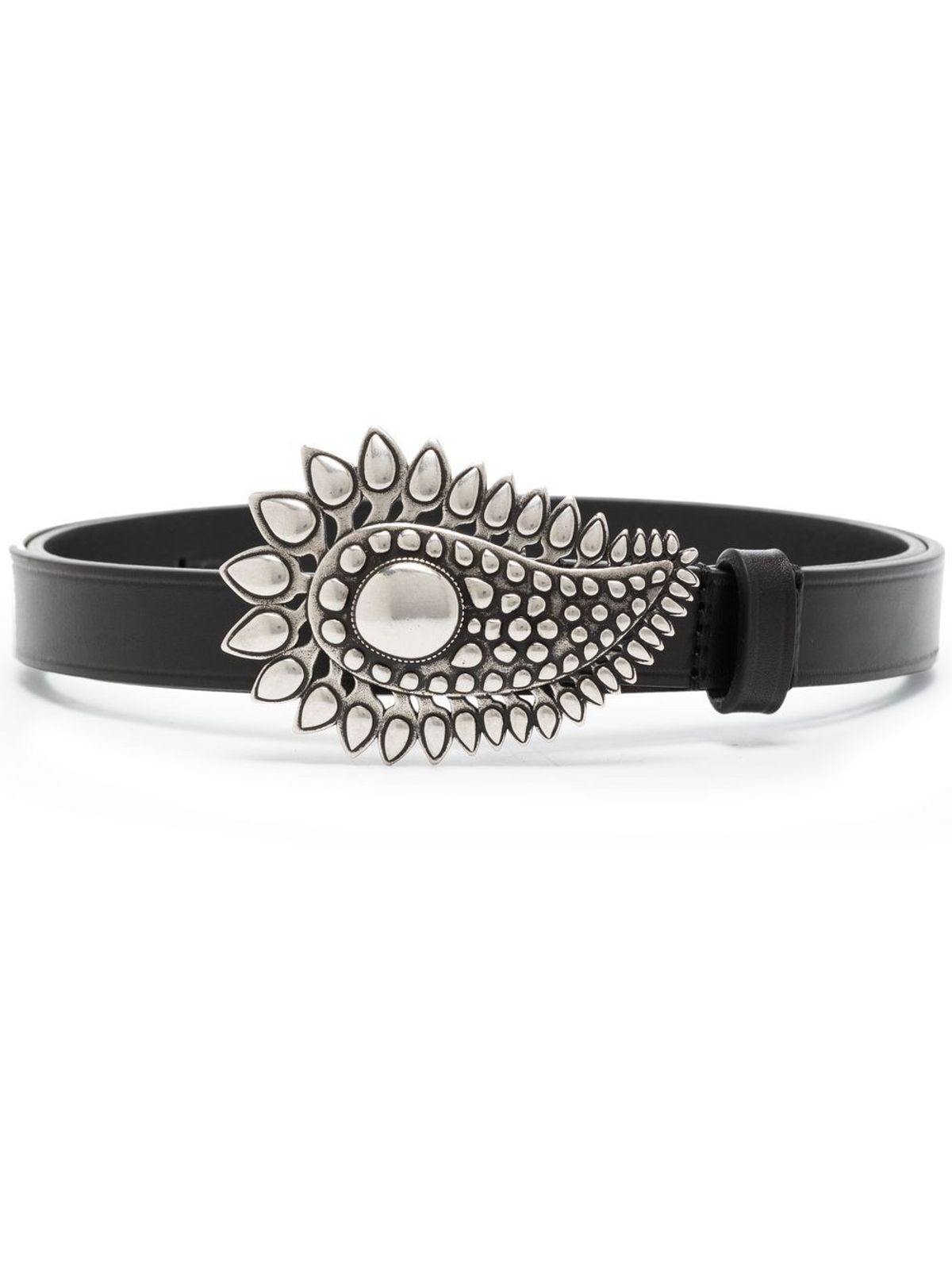 Alayne Paisley Leather Belt