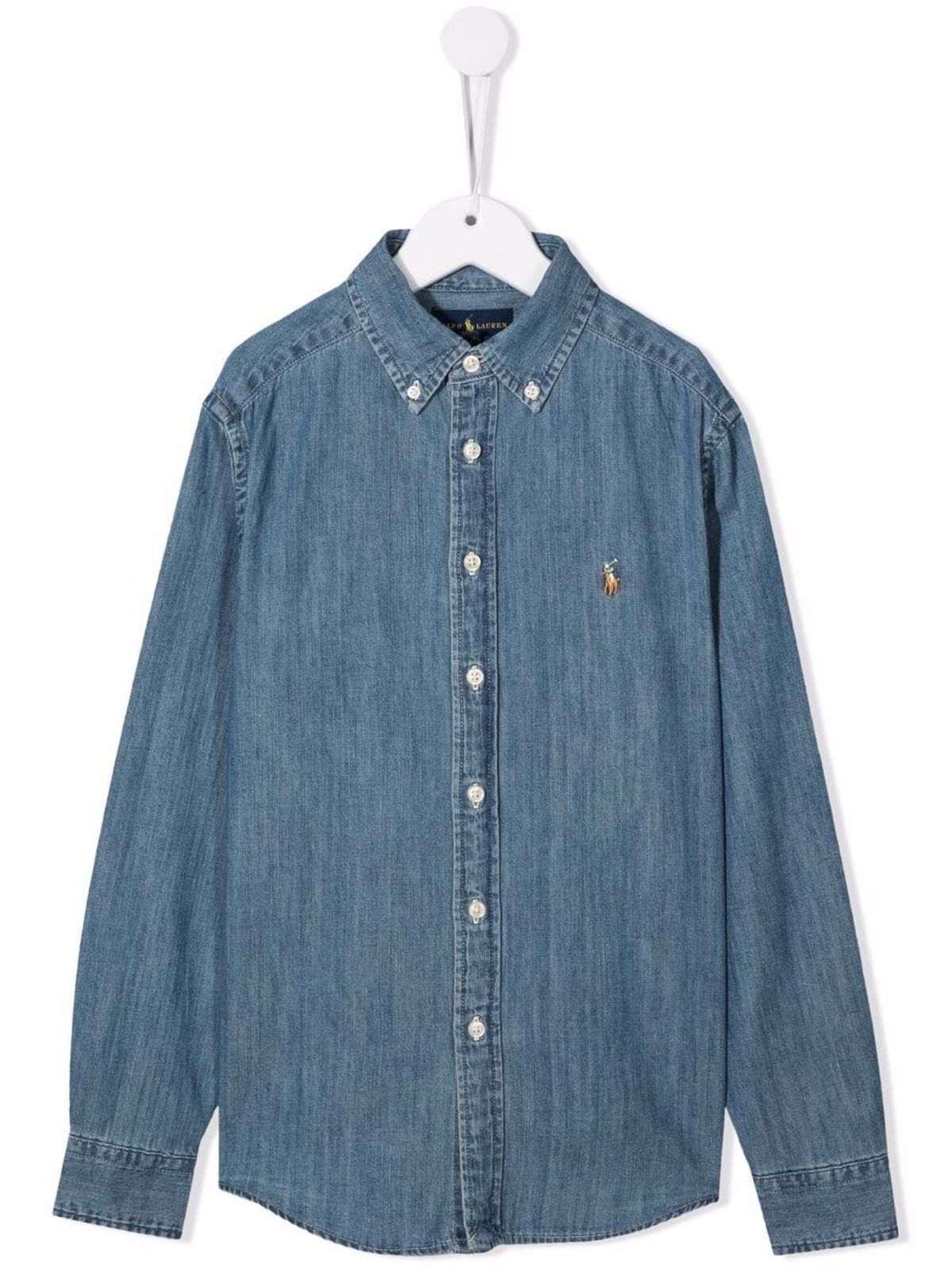 Logo Denim Shirt