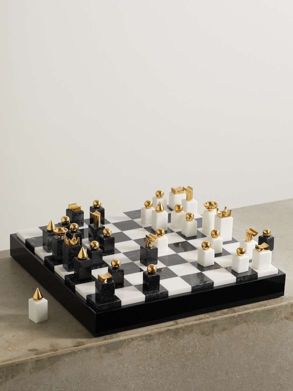 Wood & Marble Chess Set