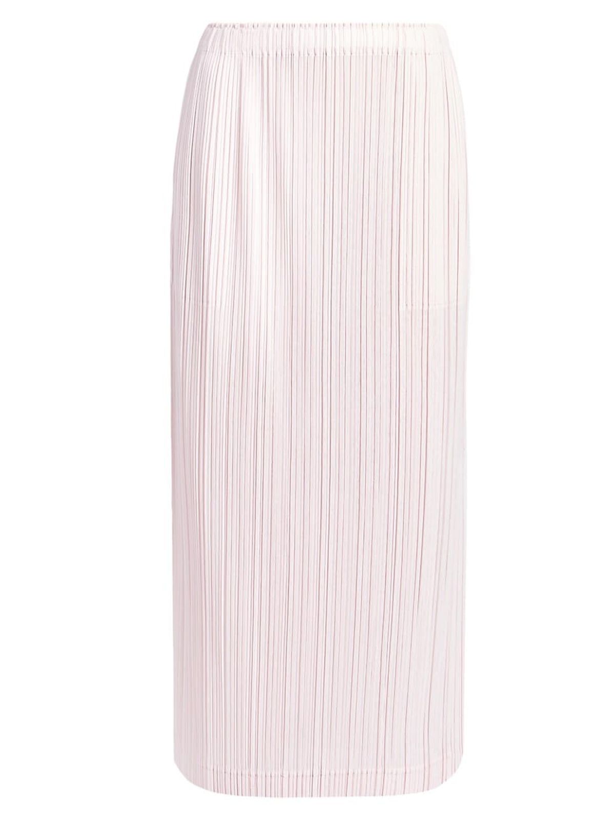 Pleated Midi Skirt