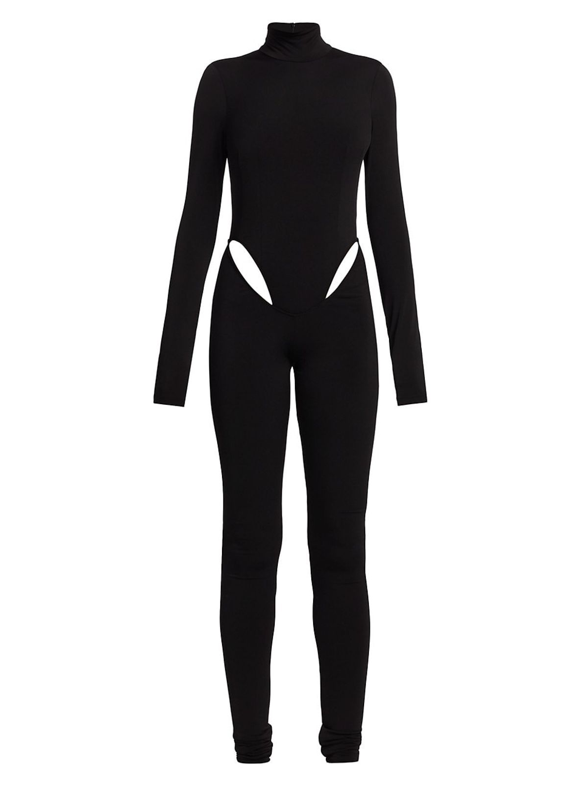 Cut Out Turtleneck Jumpsuit