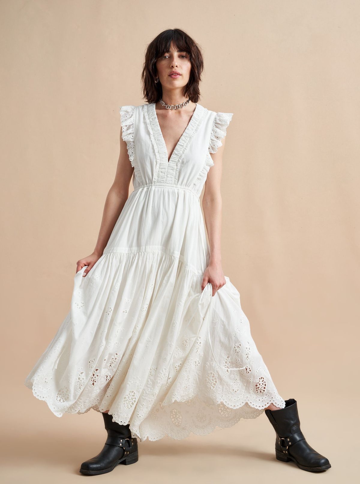 Pointelle Marta Dress