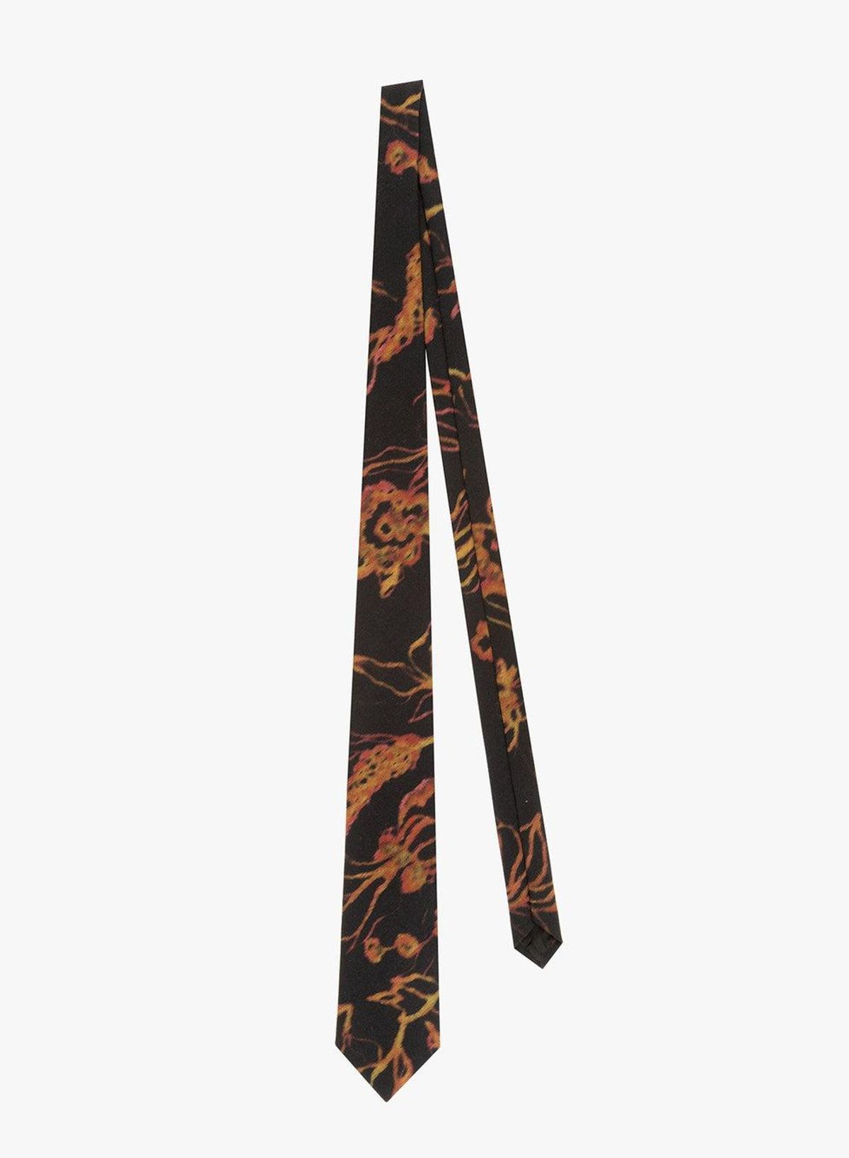 Floral Wool Tie