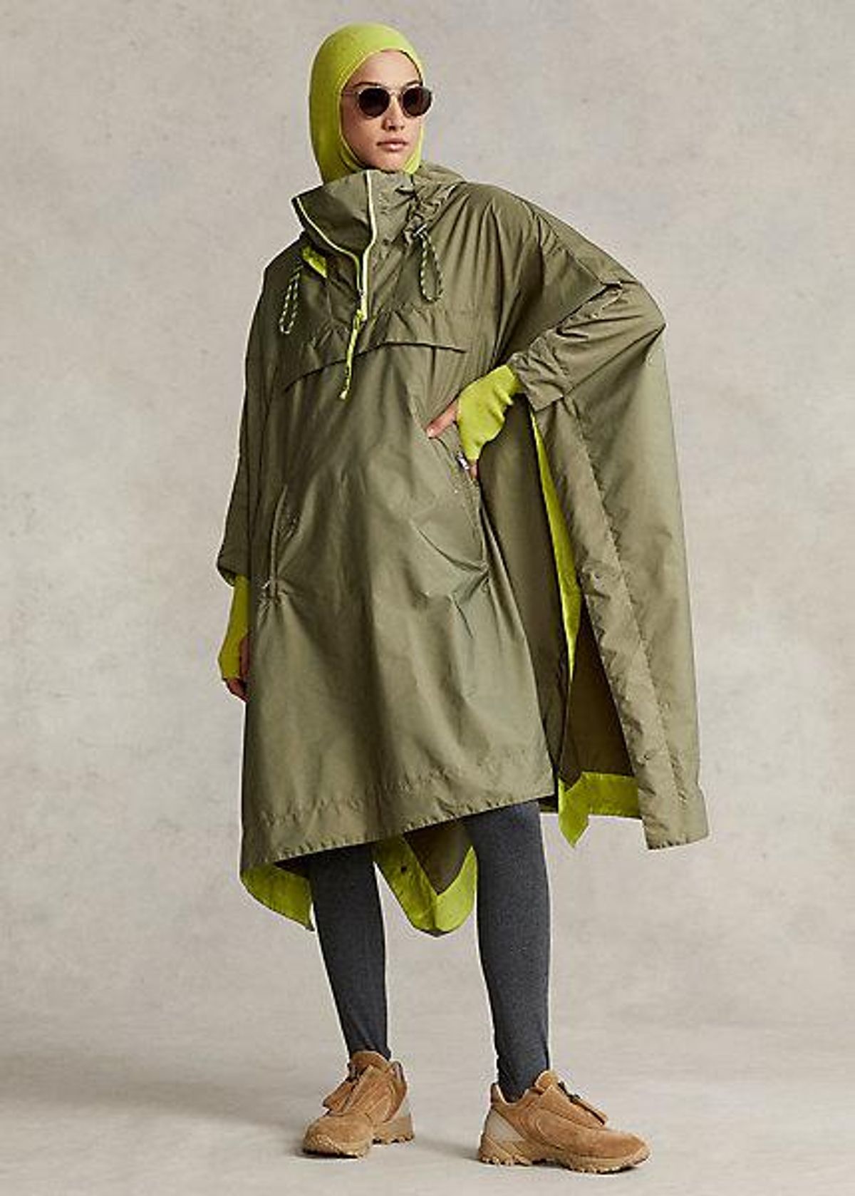 Water-Resistant Packable Poncho