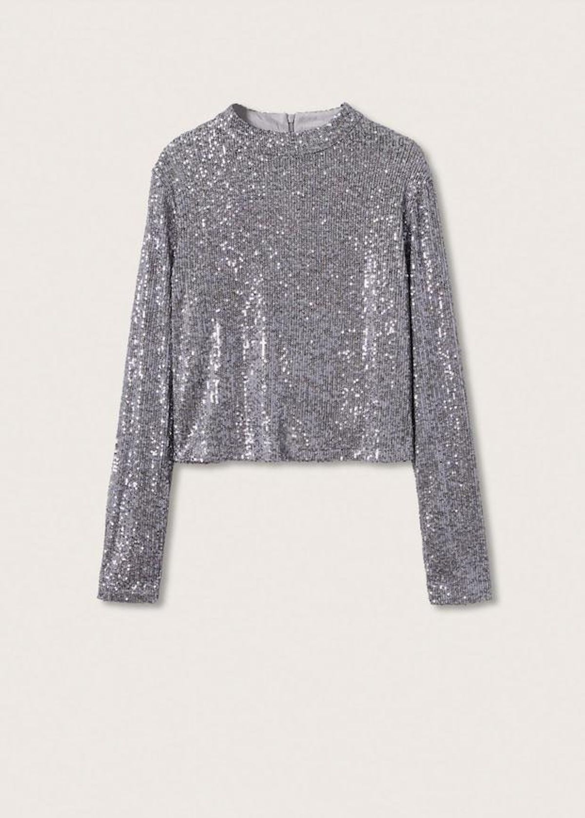 Long-sleeved T-shirt with Sequins
